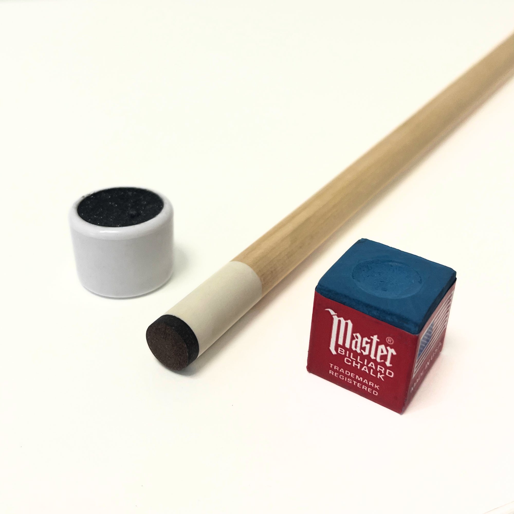 Winsport - Queue - Billard Starter-Set inkl. Koffer, Kreide und Ledertrimmer