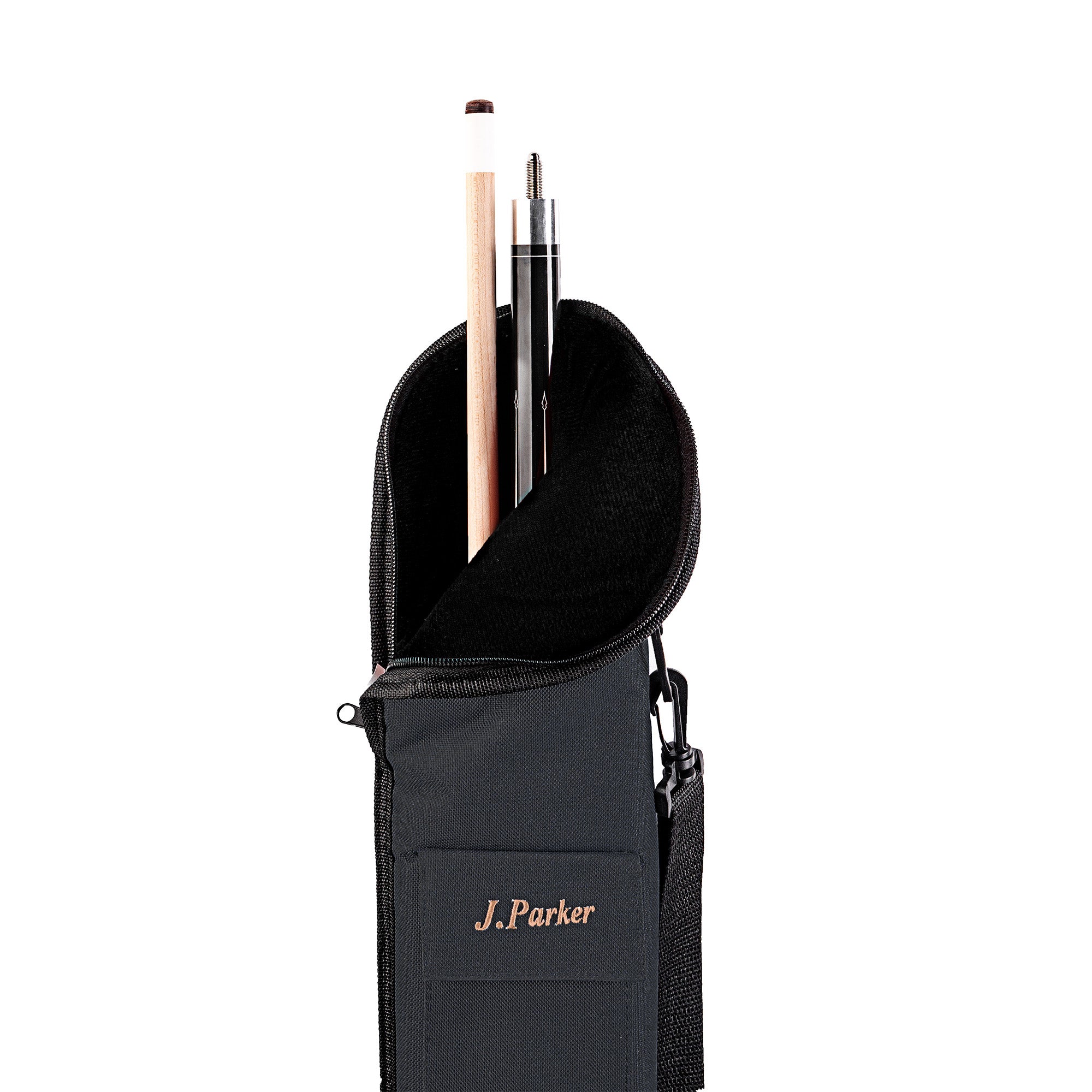 Queuetasche J. Parker 1/2 Nylon schwarz