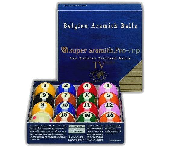 Kugeln Pool Super Aramith Pro TV 57,2 mm