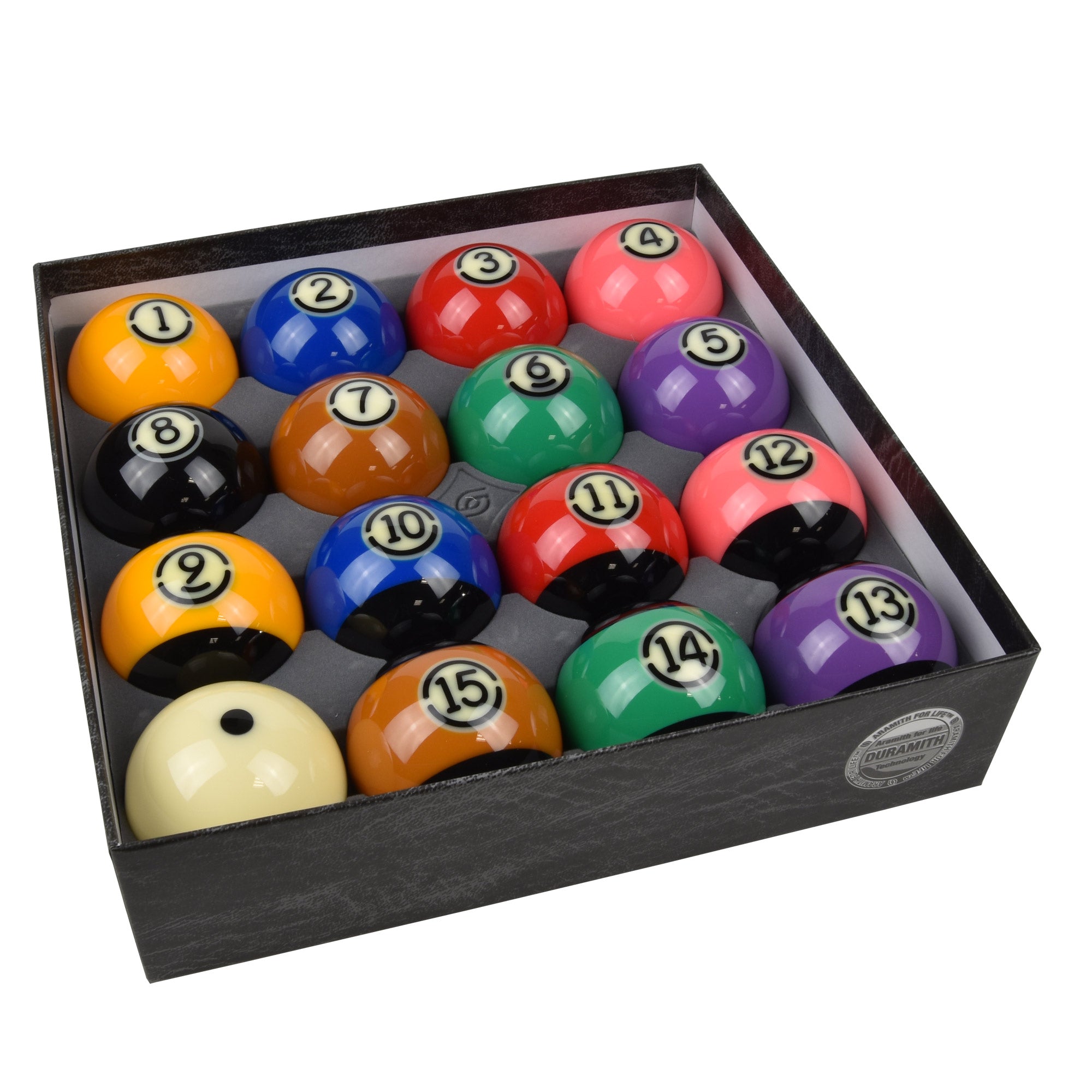 Kugeln Pool Duramith Tournament Black TV 57,2 mm