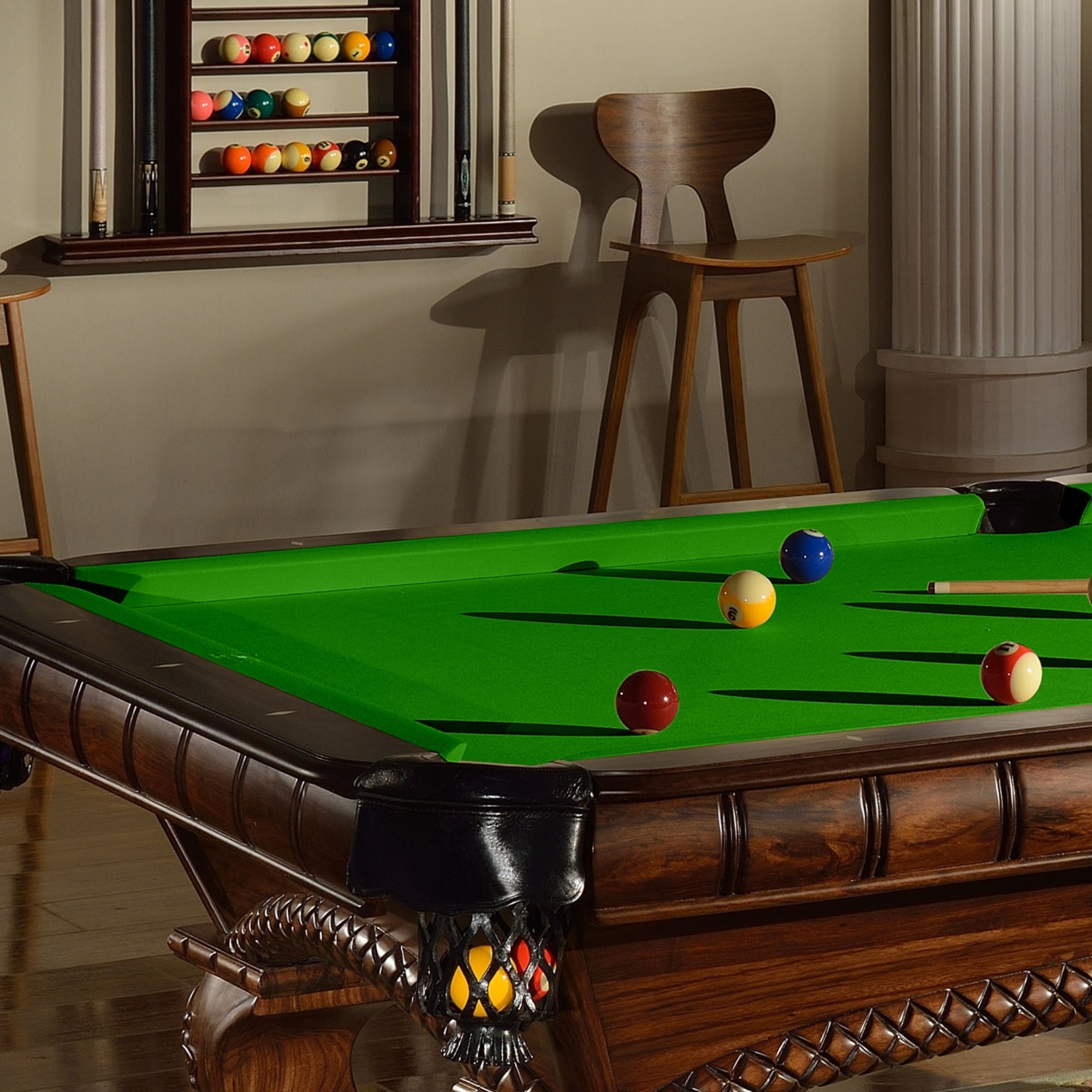 Billardtuch Arizona gelb-grün Coupon bis 8ft. inkl. Robertson Sprühkleber