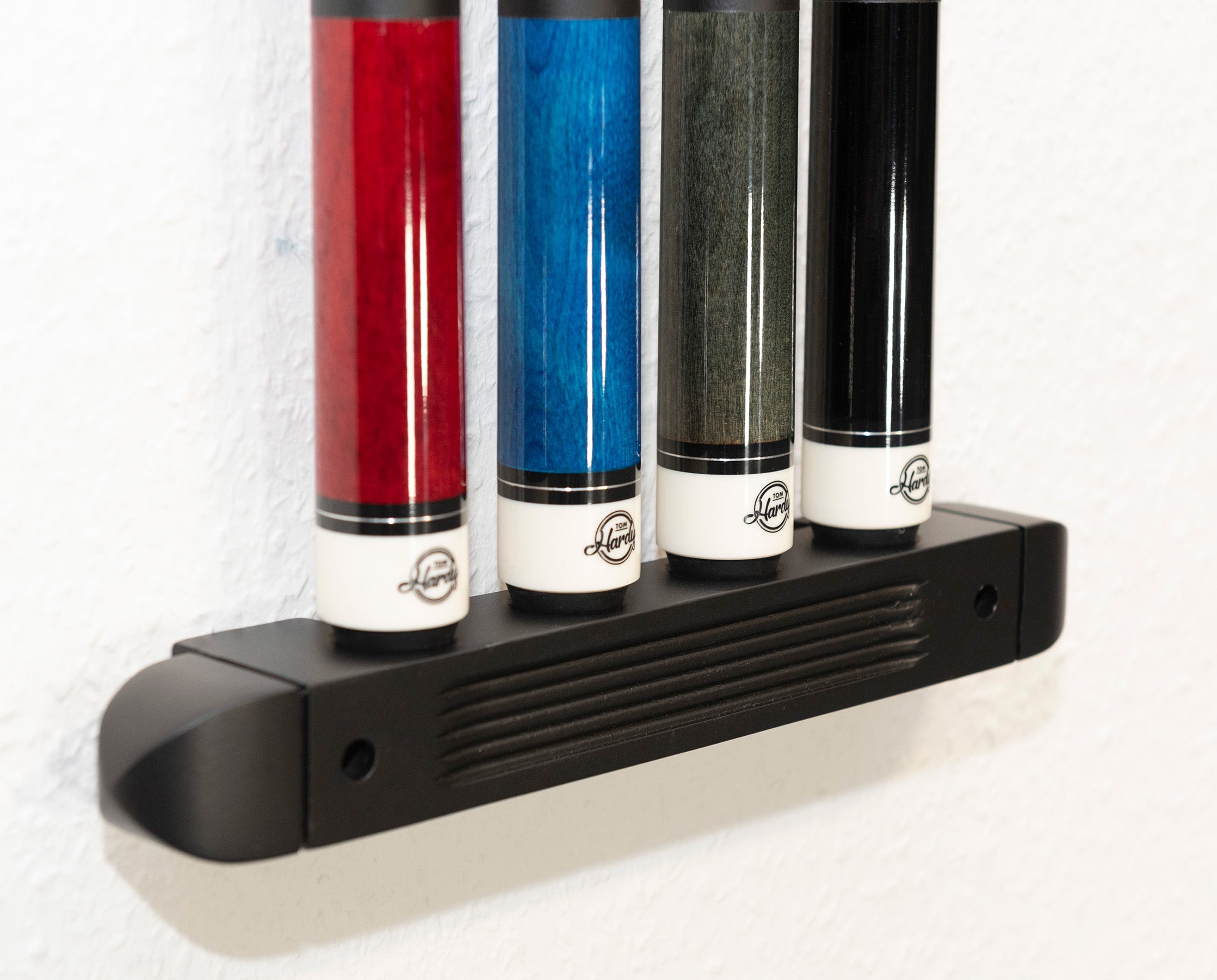 Billardqueue Wandhalter braun 2-tlg. für 6 Queues