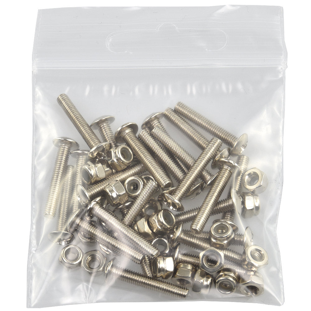 Kickerschraube Universal für 16 mm Kickerstange (22 St., inkl. Muttern)