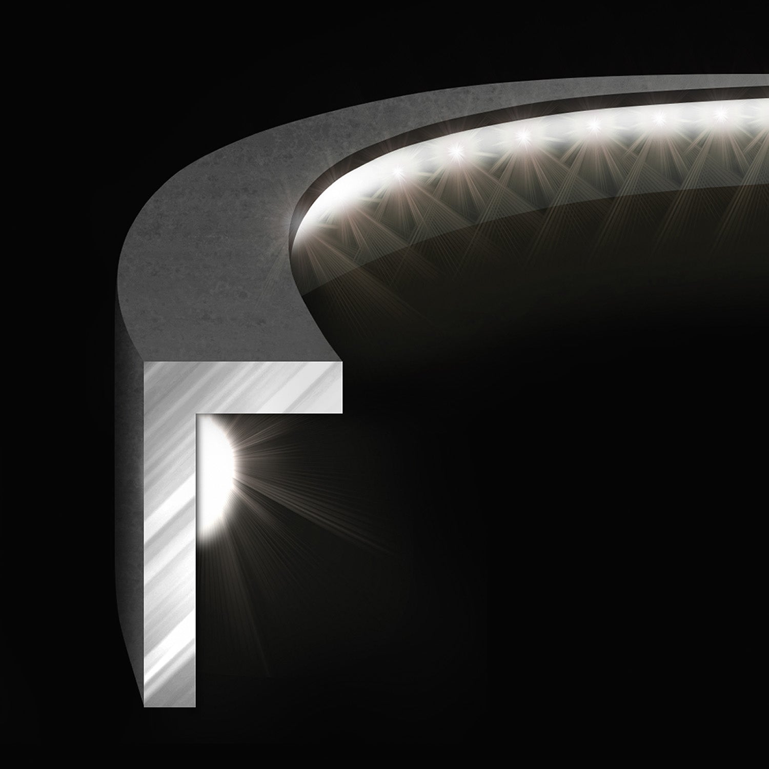 Winmau - Dartboard Beleuchtung - Plasma