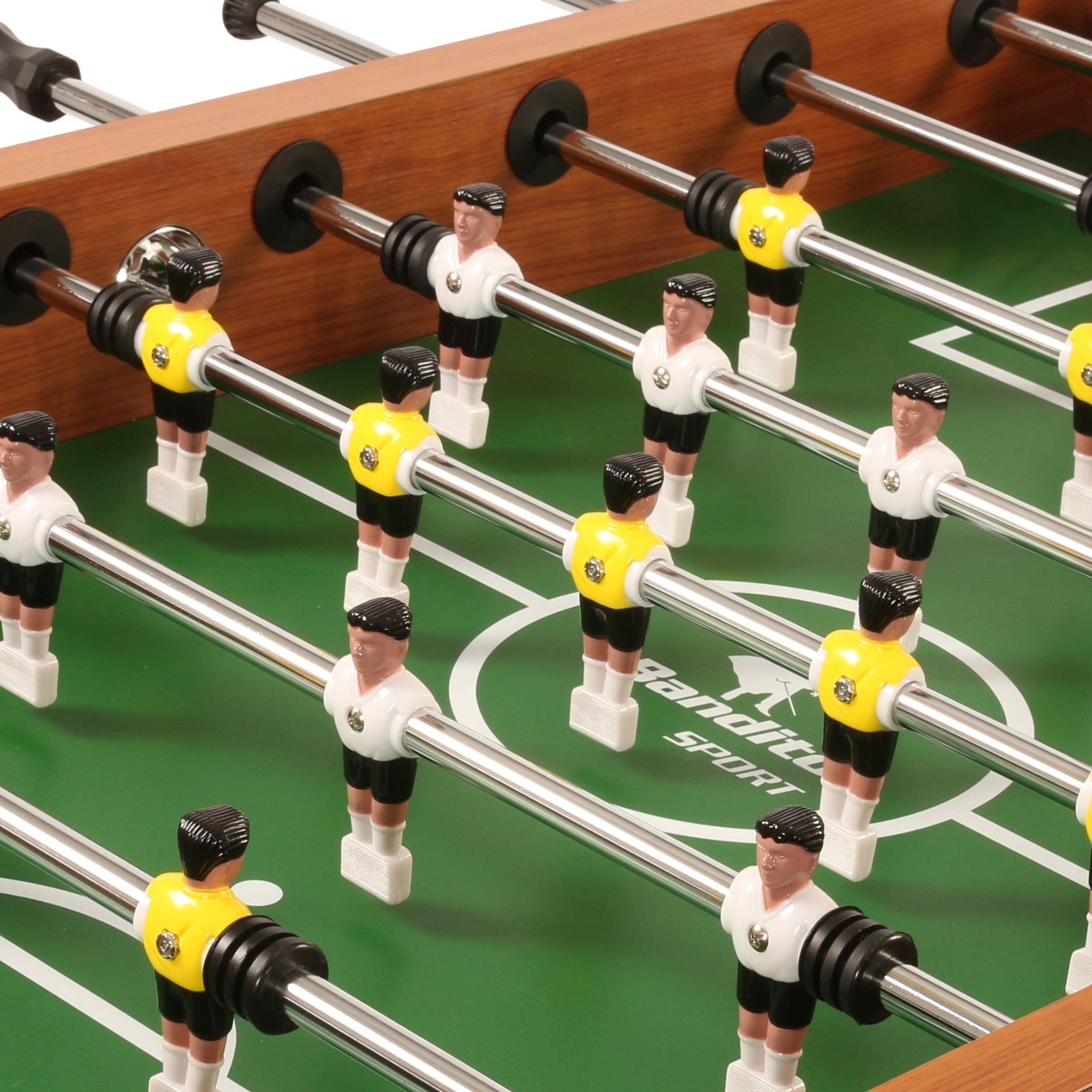 Tischkicker Profi Soccer Deluxe - Holzdekor