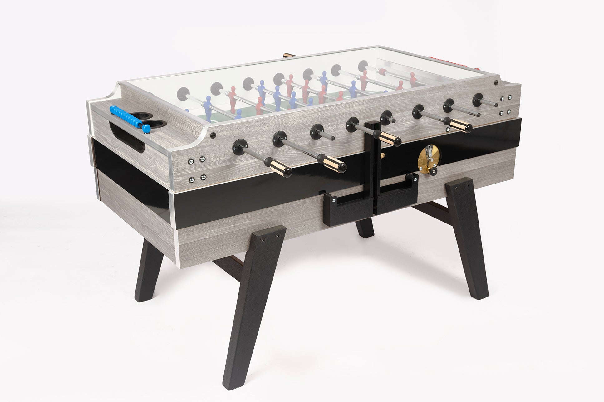 Tischkicker - Garlando Coperto Münz/Glas 1,- €