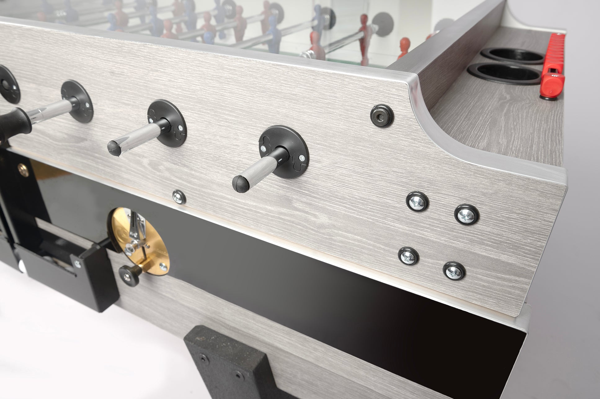 Tischkicker - Garlando Coperto Münz/Glas 1,- €