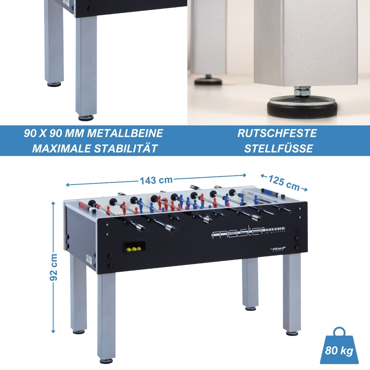 Tischkicker - Garlando ITSF Master Champion