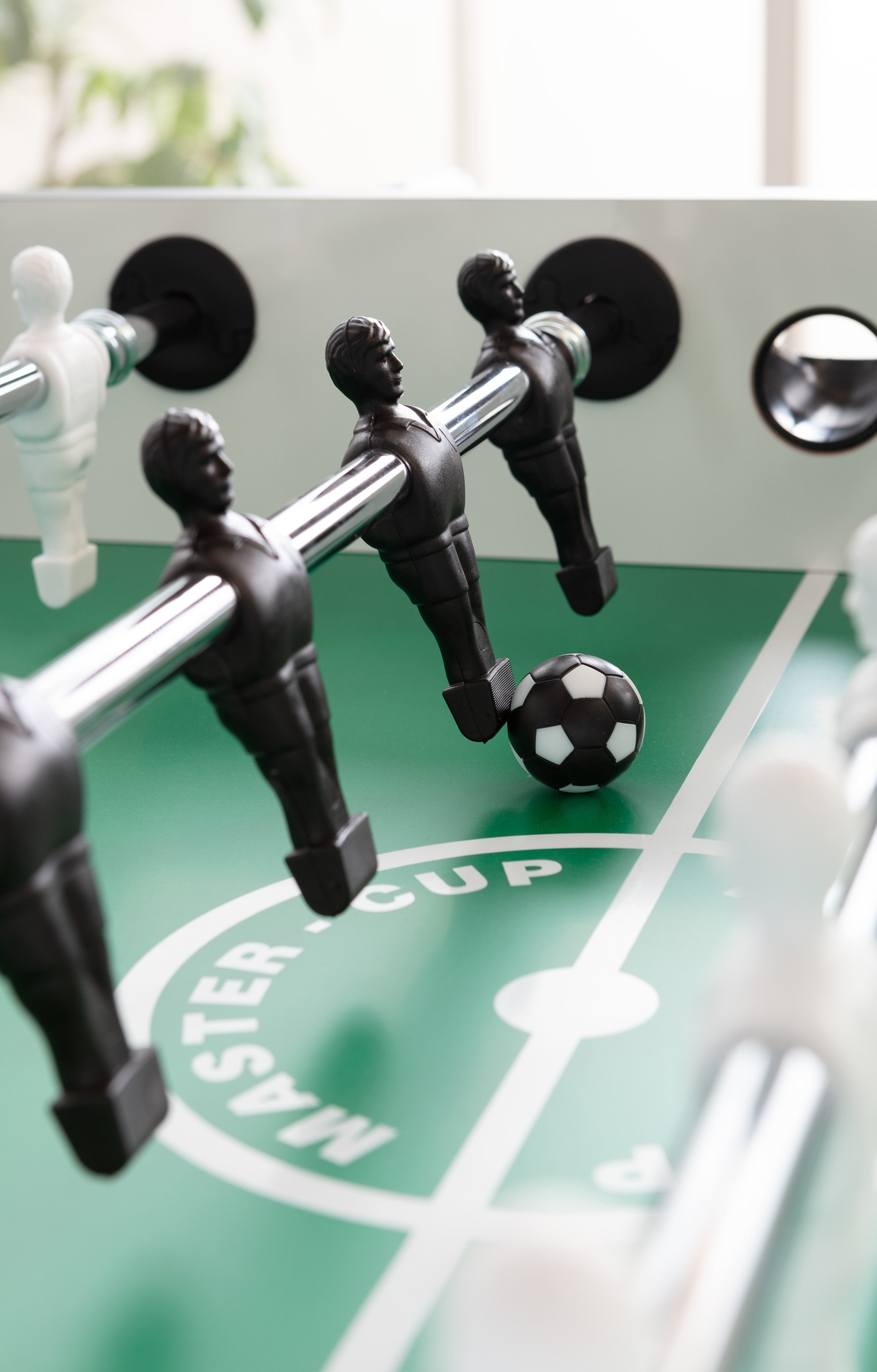 Tischkicker - Garlando MasterCup Black & White