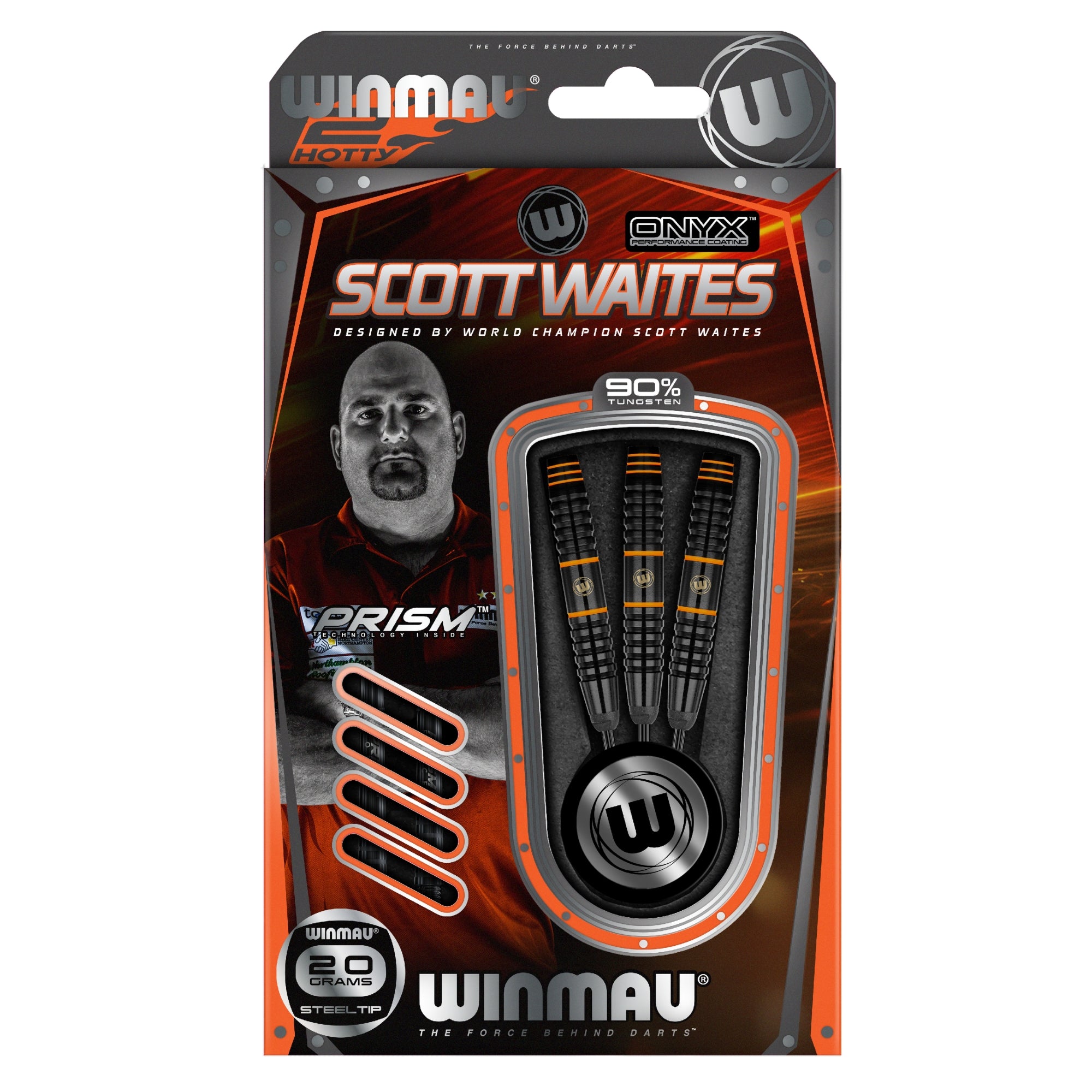 Winmau - Steel-/Softdart - Scott Waites Conversion-Set 20 gr.