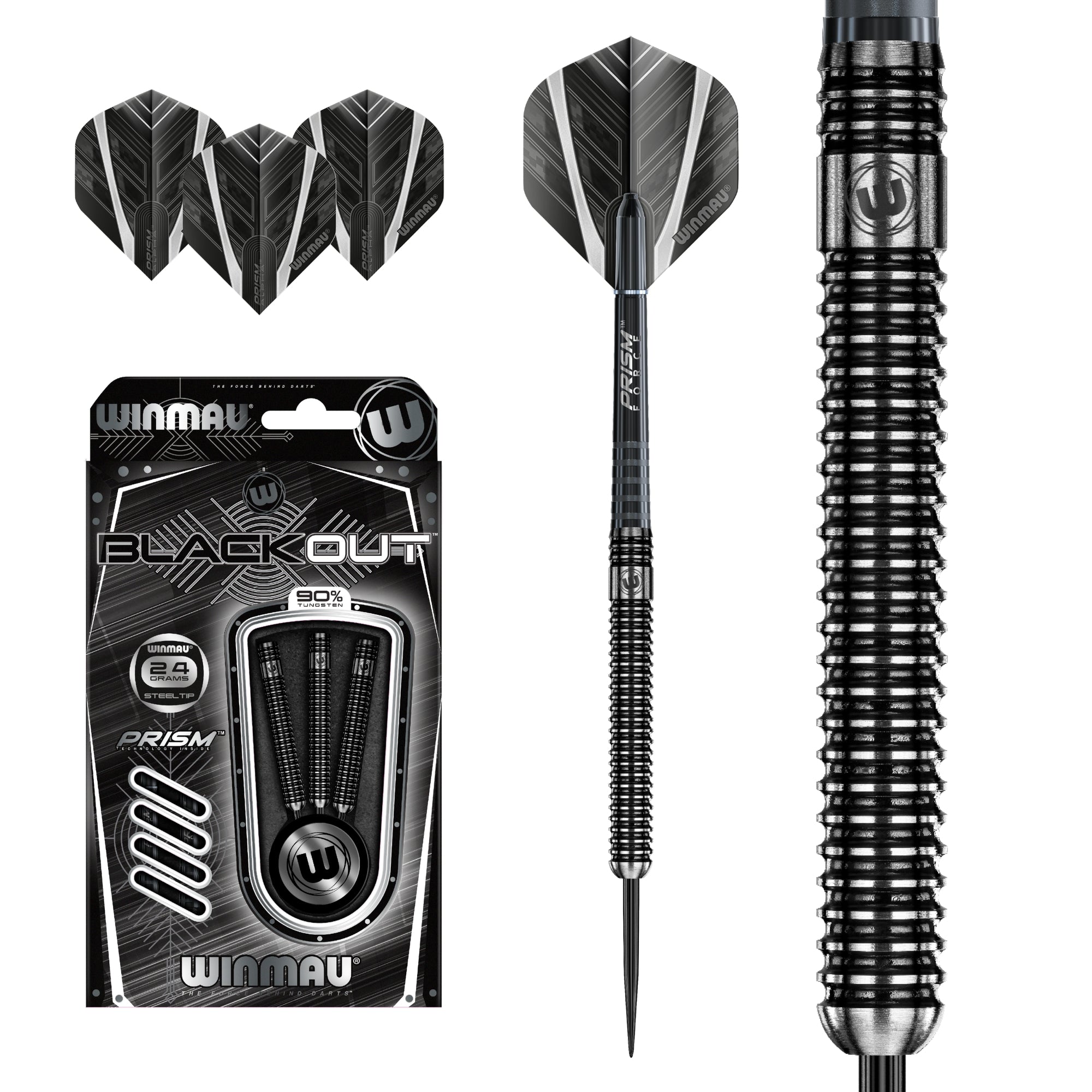 Winmau - Steeldart - Blackout