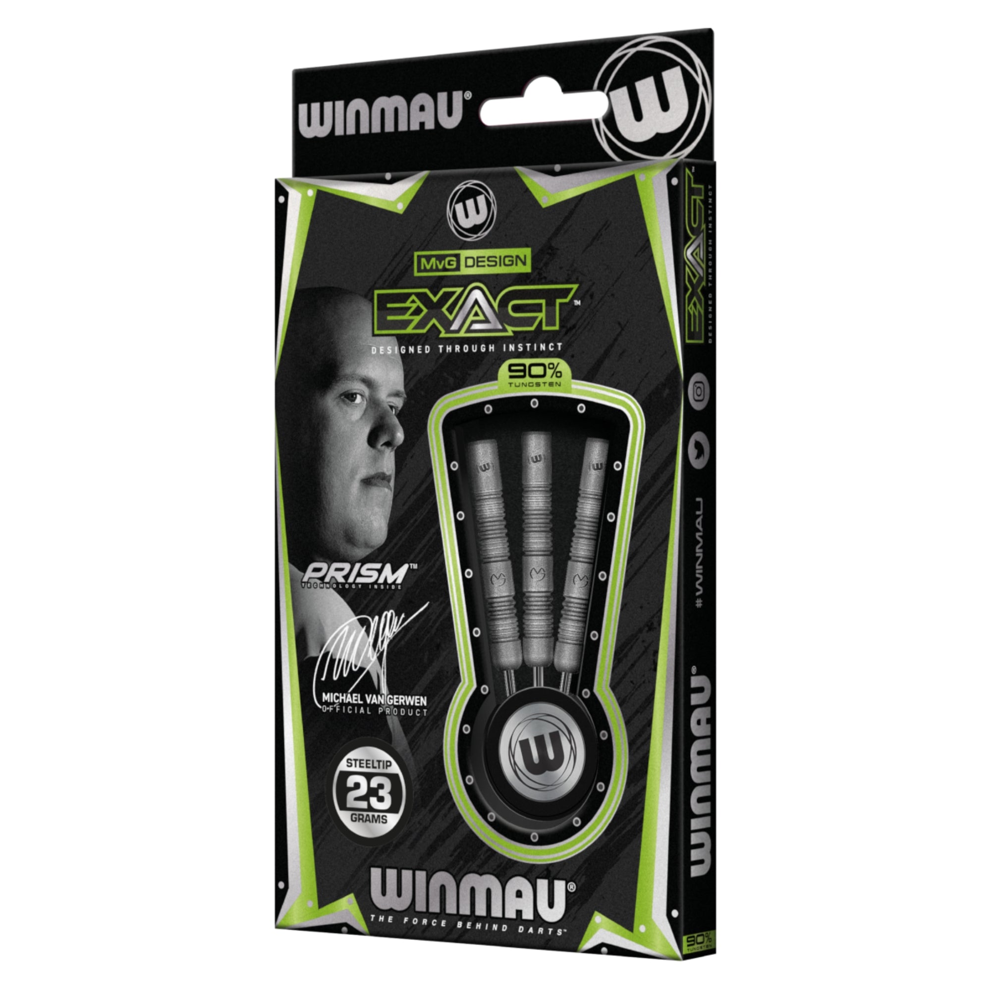 Winmau - Steeldart - MvG Exact 23 gr.
