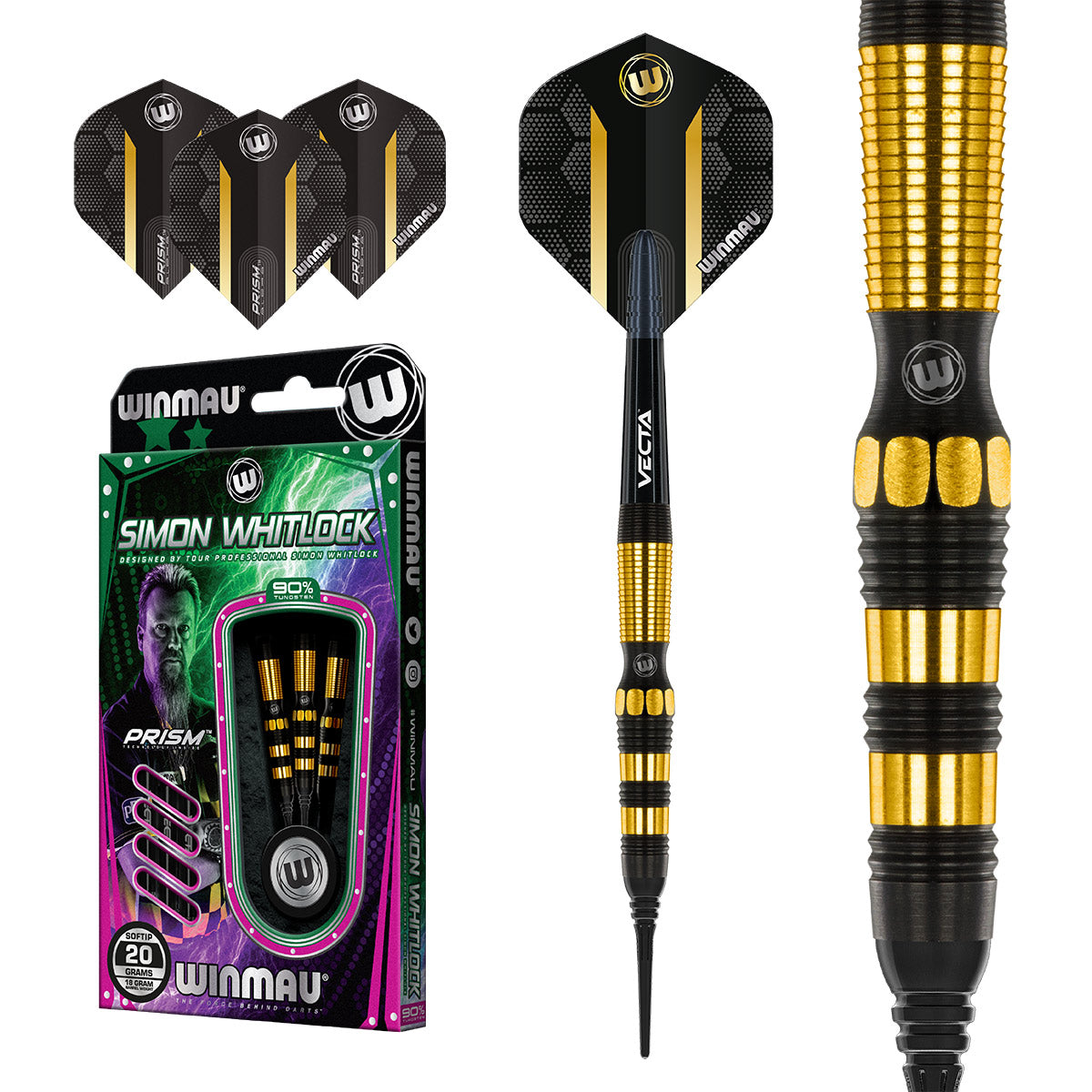 Winmau - Softdart - S. Whitlock DE 20 gr.