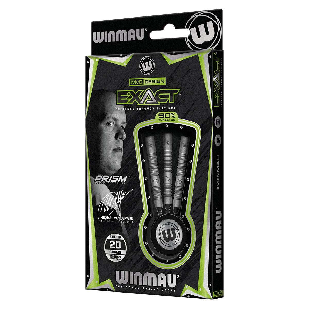 Winmau - Softdart - MvG Exact 20 gr.
