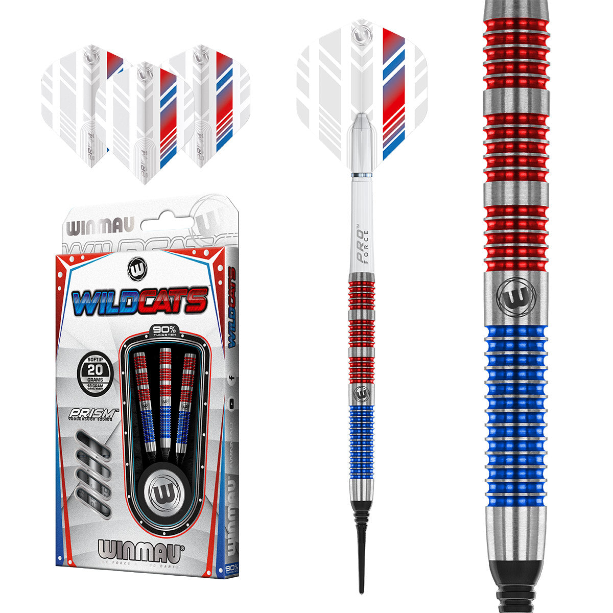 Winmau - Softdart - Wildcats 20 gr.