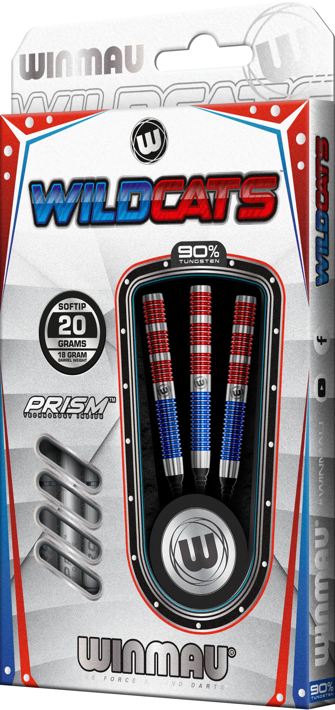 Winmau - Softdart - Wildcats 20 gr.