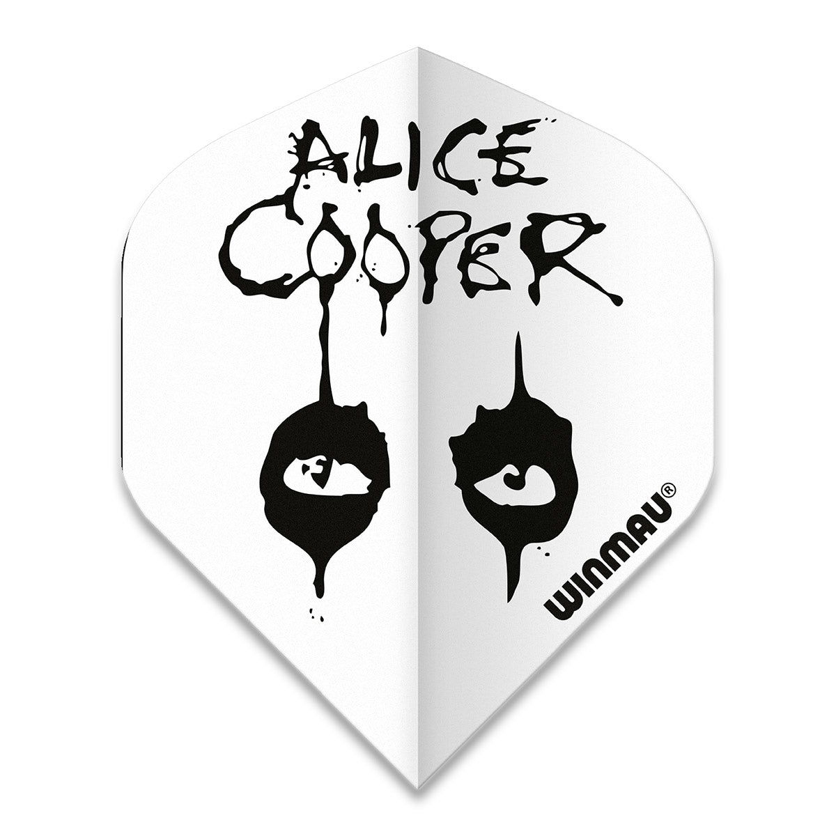 Winmau - Flights - Rock Legends Alice Cooper White