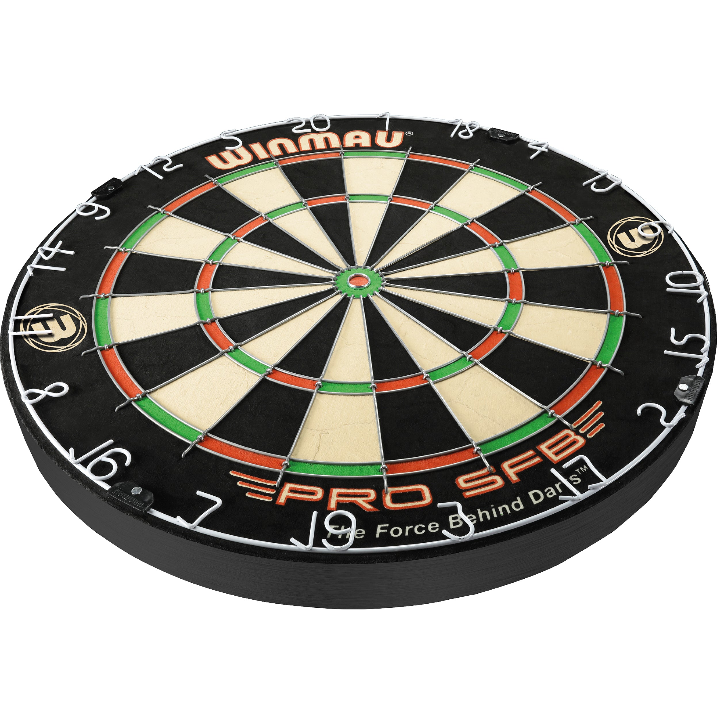 Winmau - Dartboard - PRO-SFB im Set inkl. 2 Satz Winmau Steeldarts