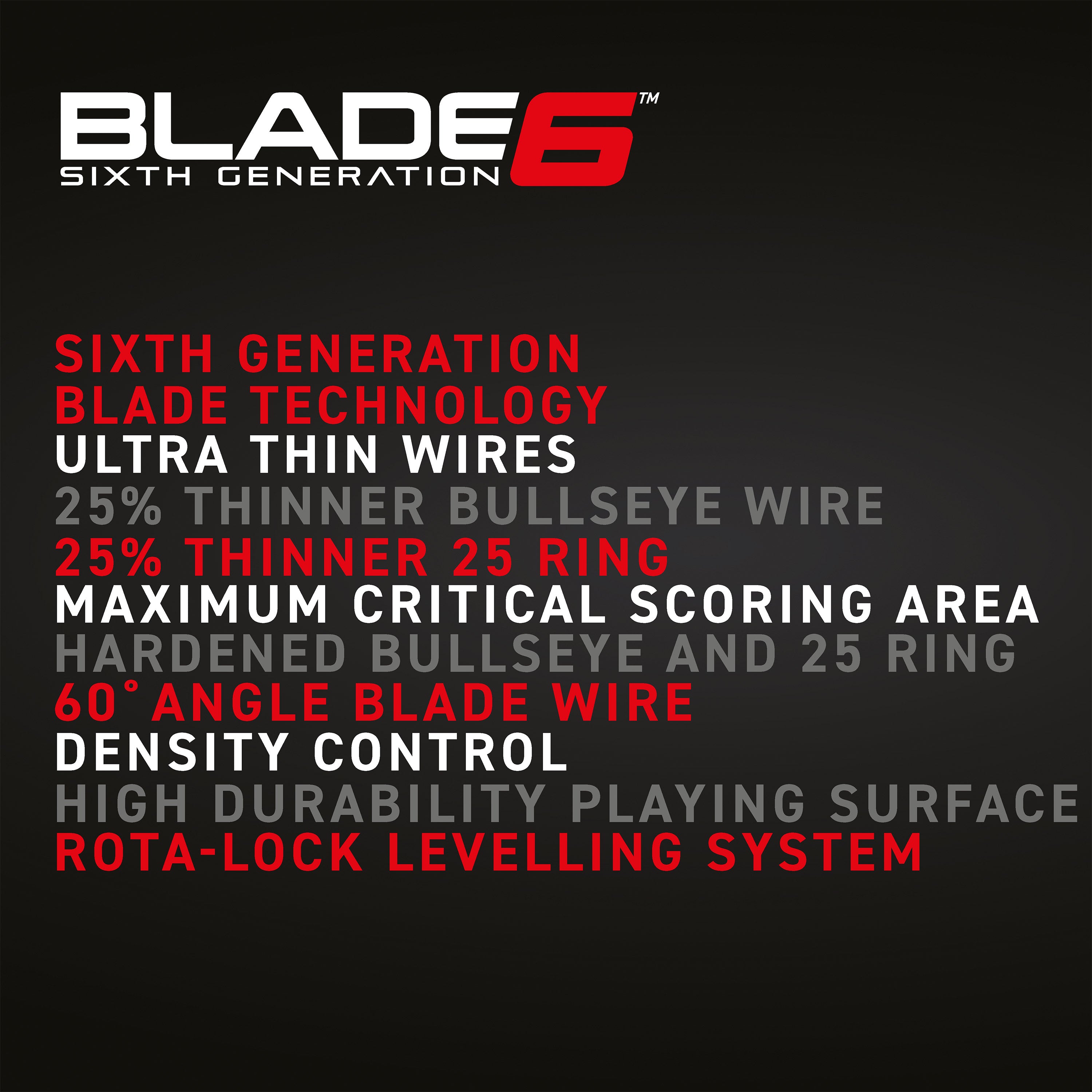 Winmau - Dartboard - Blade 6