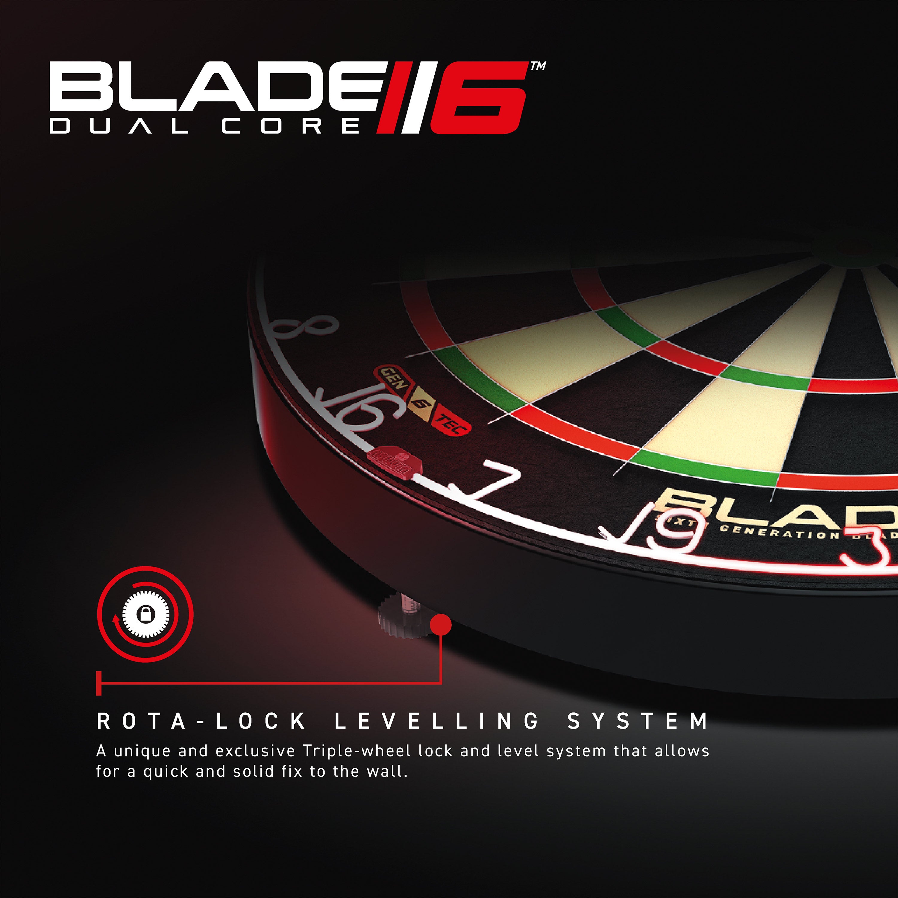 Winmau - Dartboard - Blade 6 Dual Core
