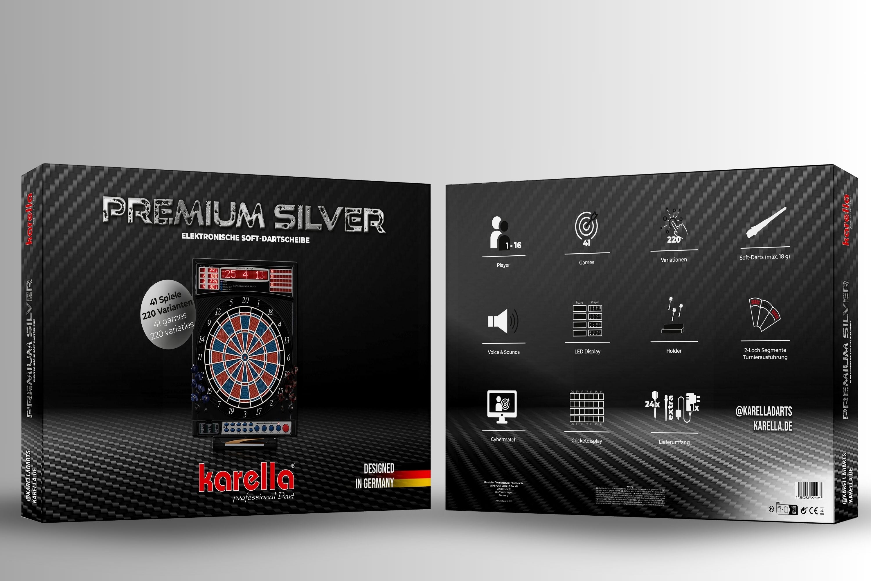 Karella - Dartautomat - Premium Silver