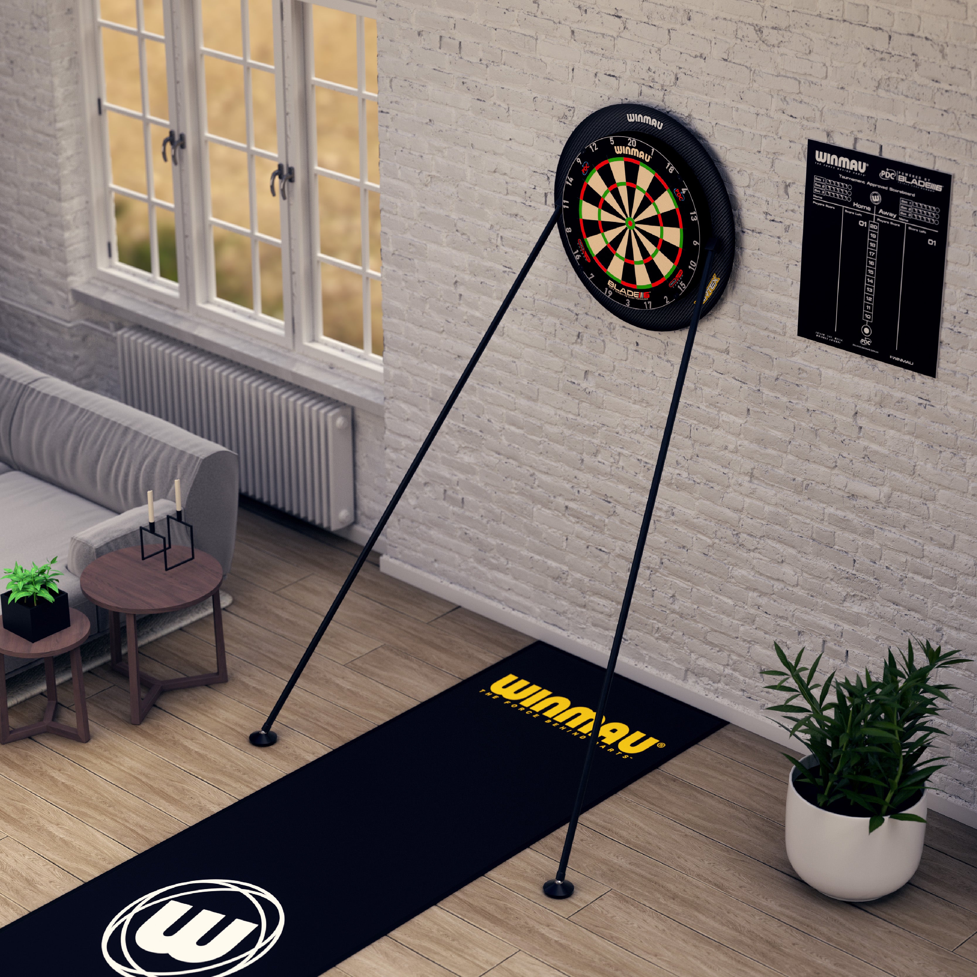 Winmau - Dartboardständer - Vertex