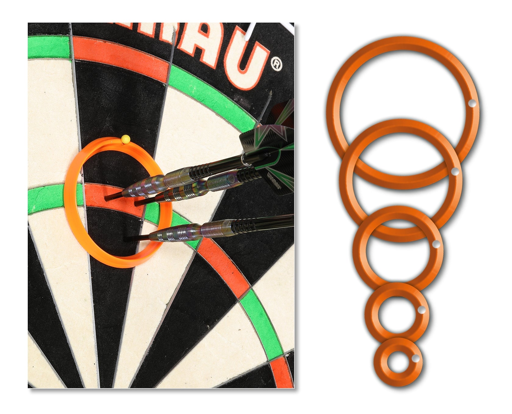 Winmau - Trainingsringe/Practice Rings - S. Whitlock