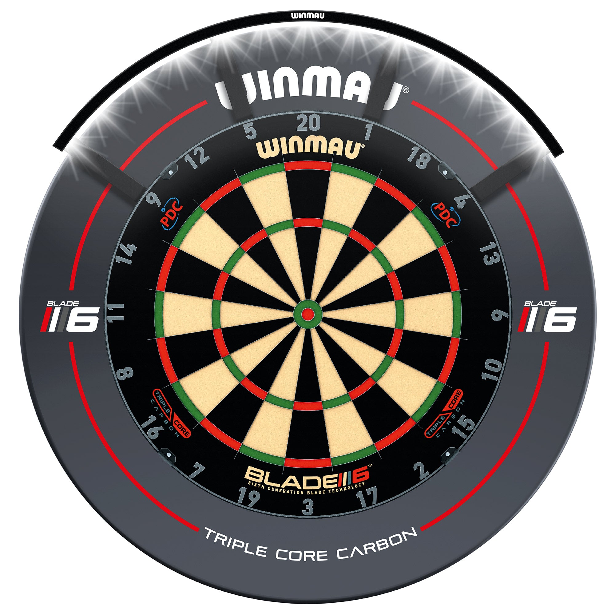 Winmau - Dartboard Beleuchtung - Polaris