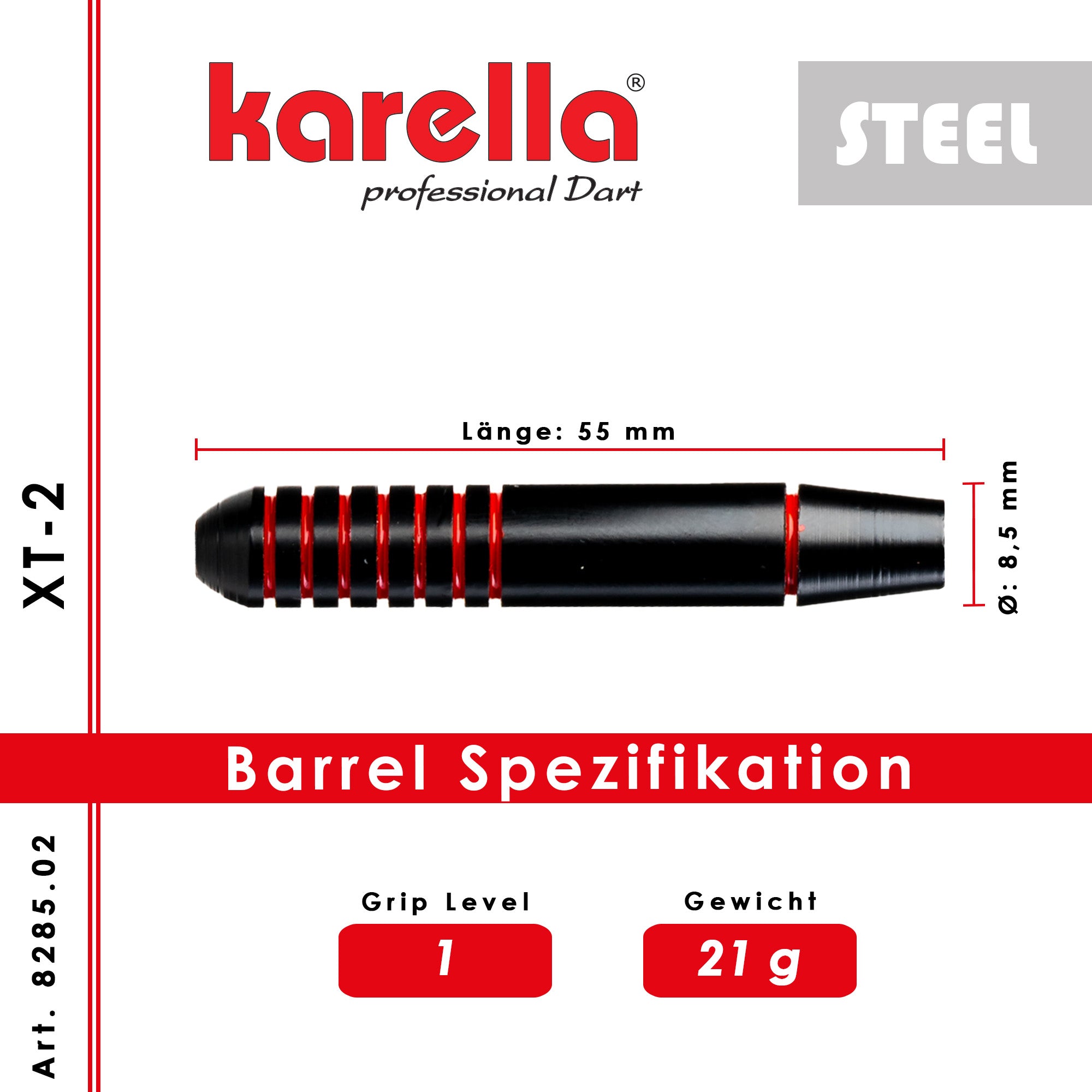 Karella - Steeldart - XT-2 21 gr.