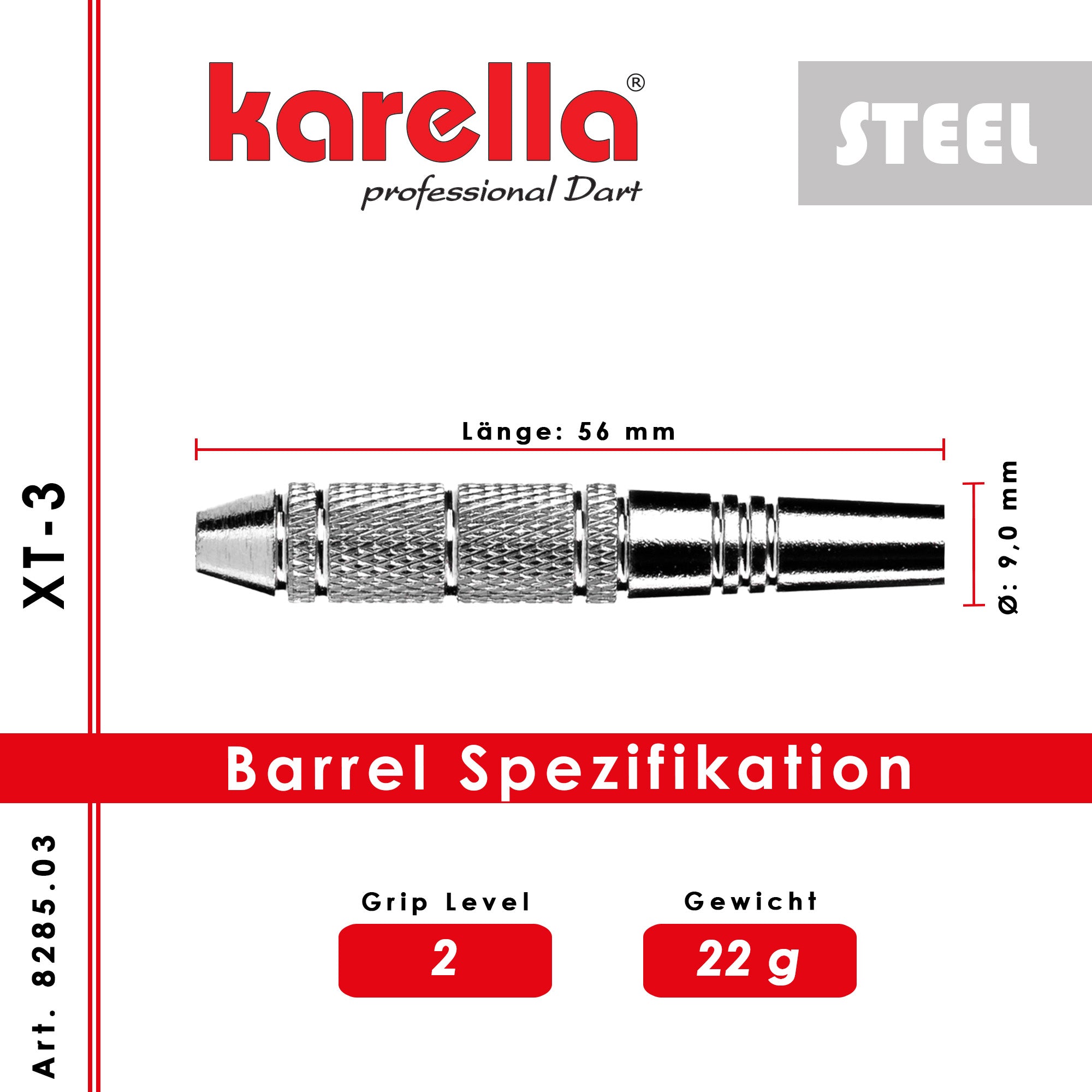 Karella - Steeldart - XT-3 22 gr.