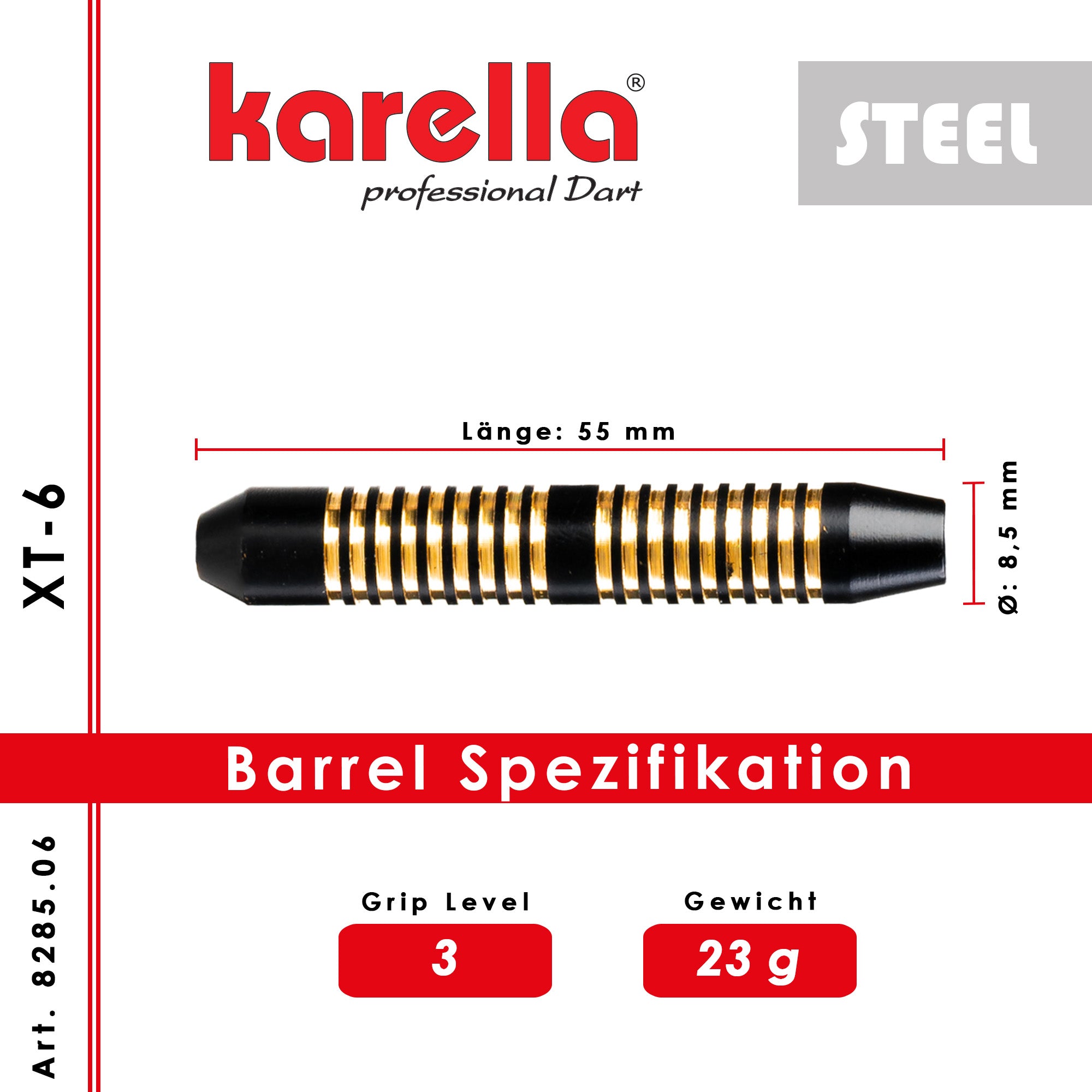 Karella - Steeldart - XT-6 23 gr.