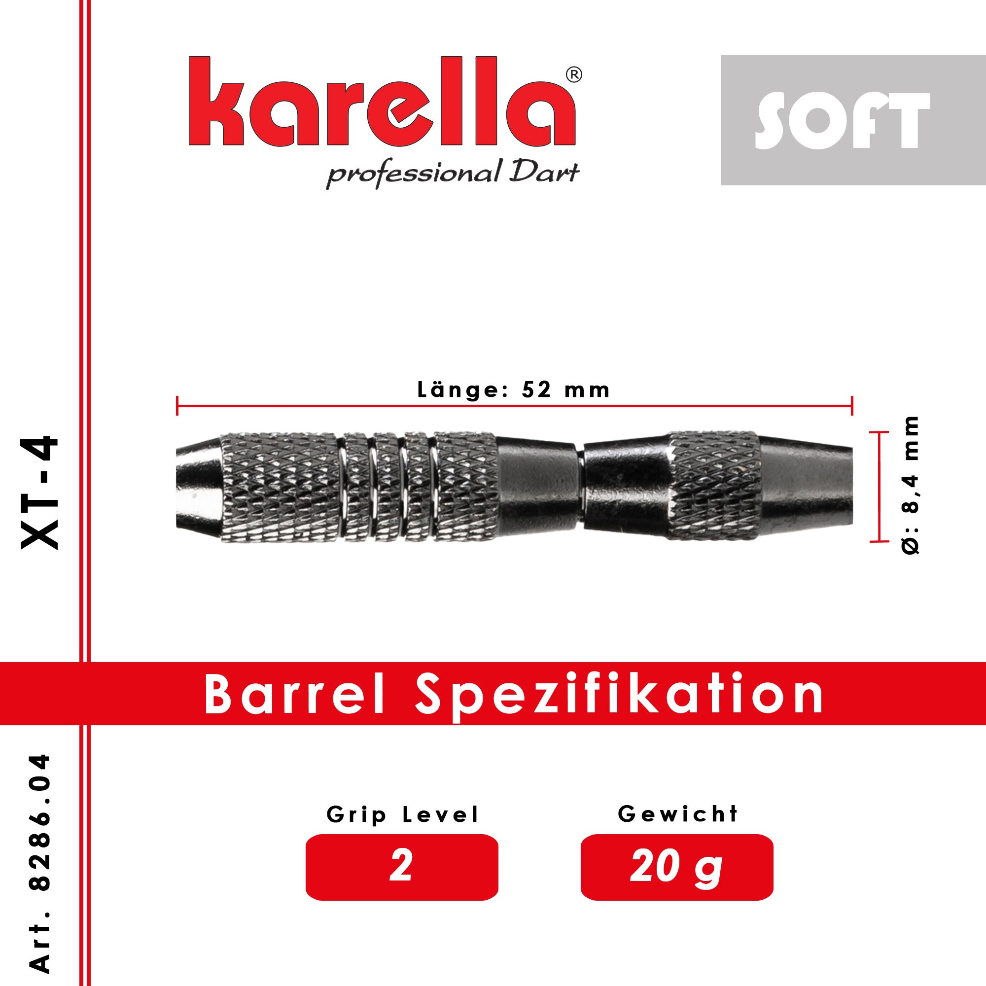 Karella - Softdart - XT-4 20 gr.