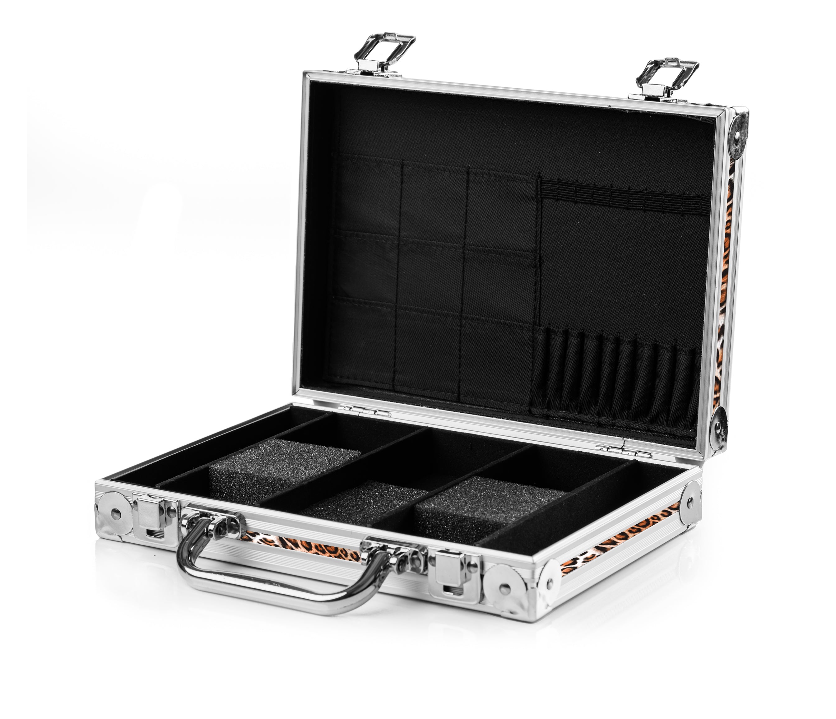 PAK - Dartkoffer Luxus - Alu LEOPARD