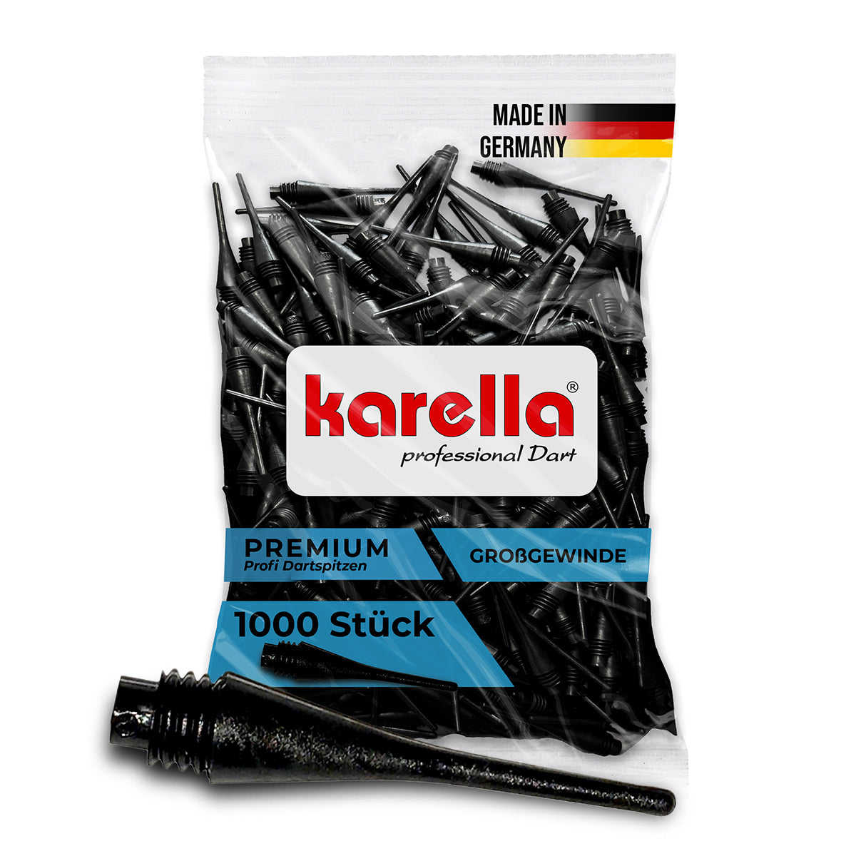 Karella - Softspitze - Premium 1/4 BSF Großgewinde 1000 Stk.