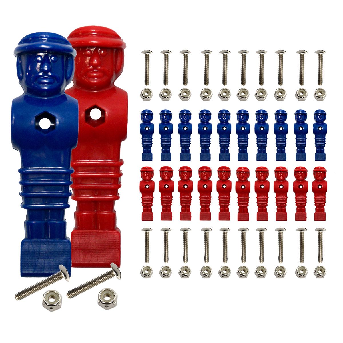 Bandito - Kickerfigur MasterCup Komplettset inkl. Schrauben/Muttern (2x11St.)