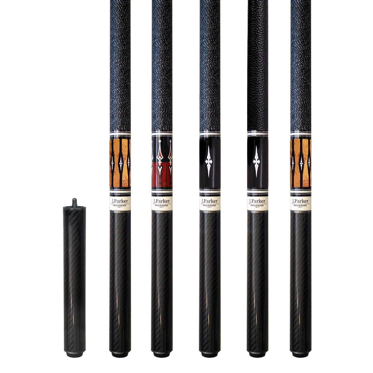 J. Parker - Queue-Verlängerung 20 cm – Carbon Extension für J.Parker Premium PE-1 bis PE-5