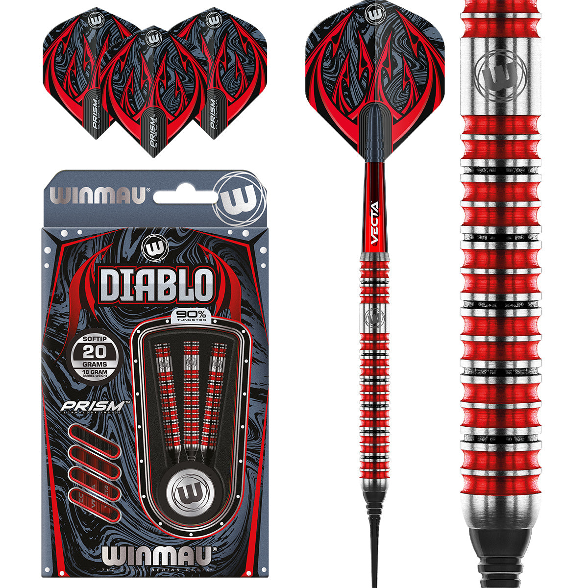 Winmau - Softdart - Diablo 20 gr.