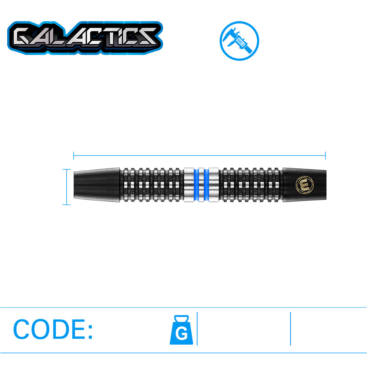Winmau - Softdart - Galactics 20 gr.