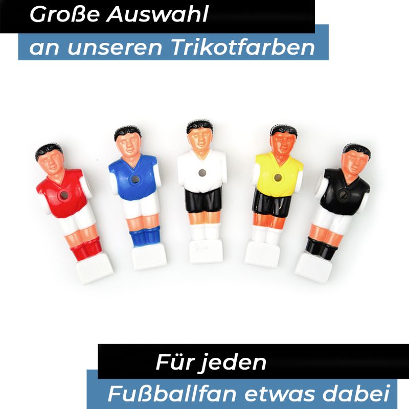 Bandito - Kickerfigur Profi blau/weiß für 16 mm Kickerstangen (1 St.)