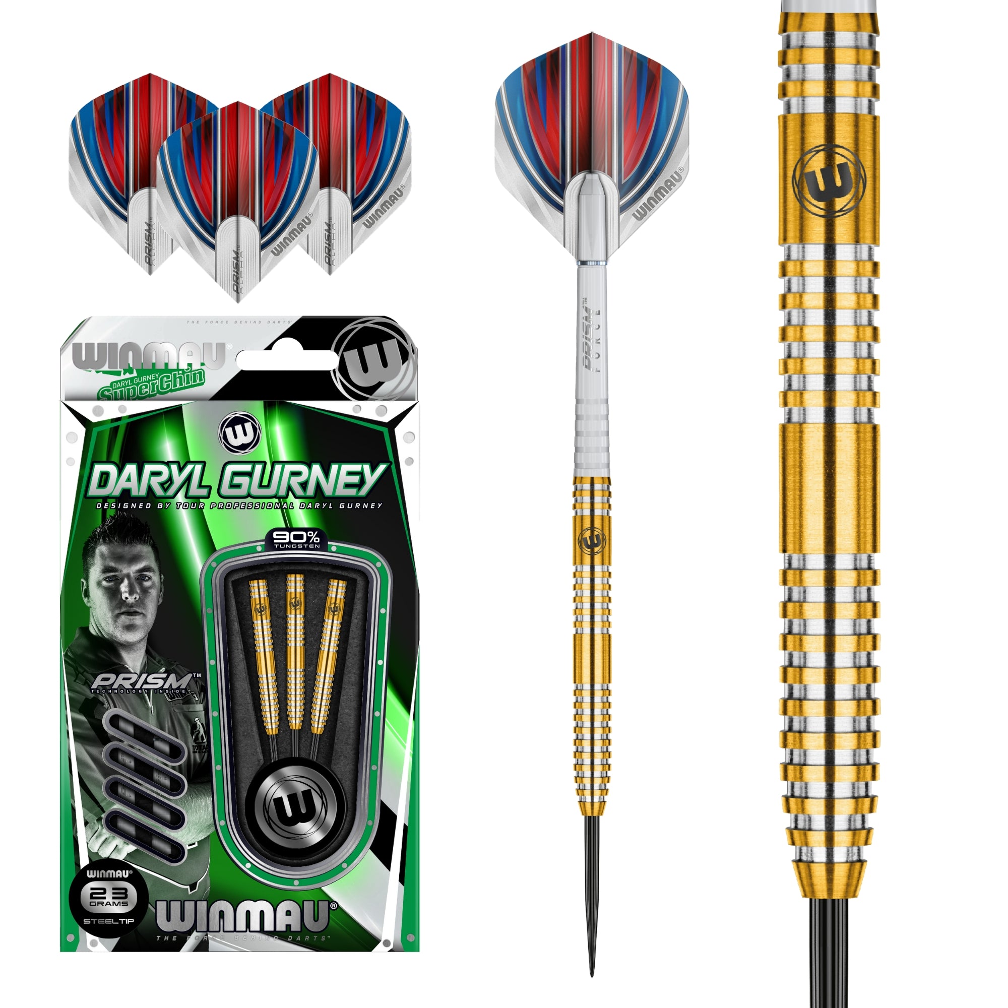 Winmau - Steeldart - Daryl Gurney 23 gr.