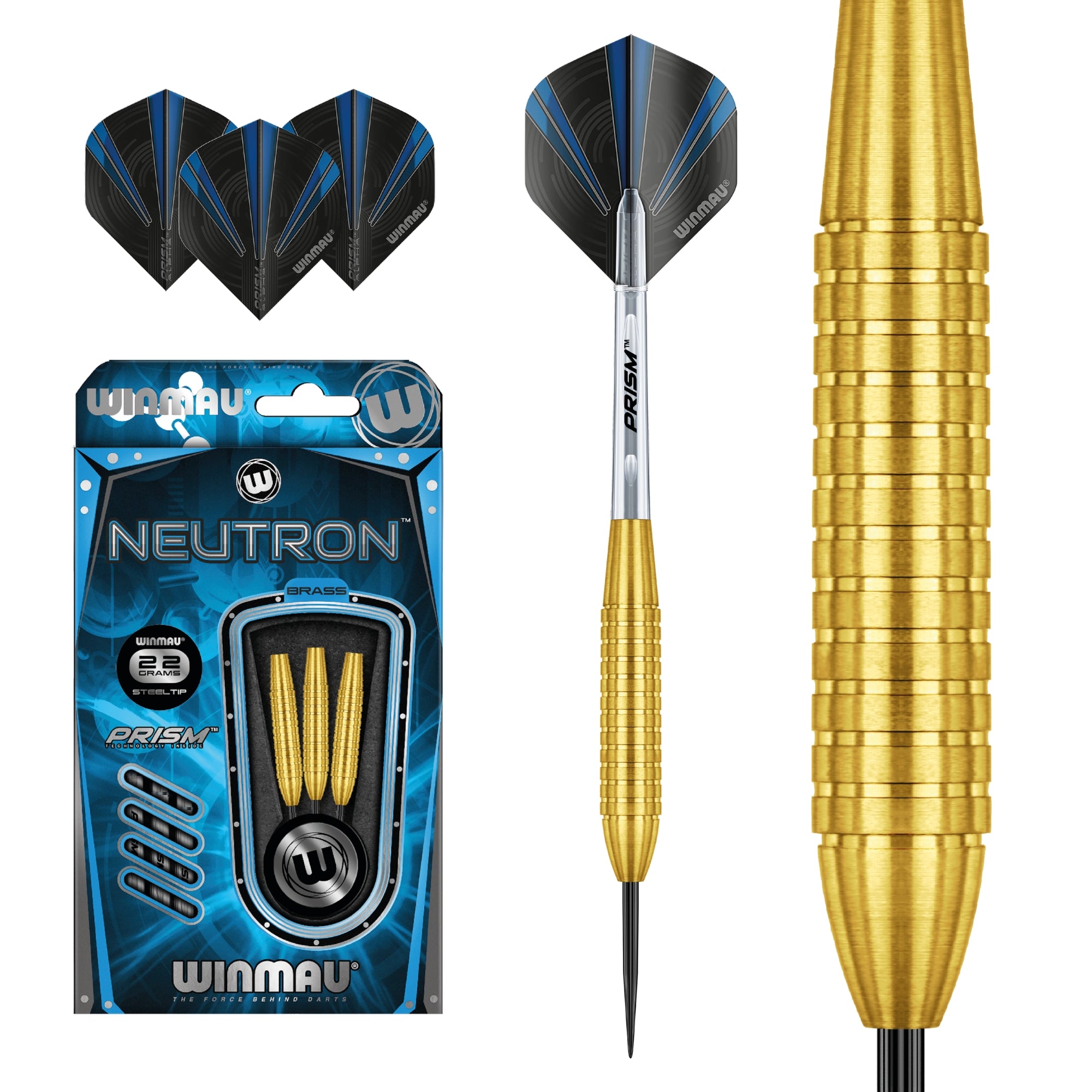 Winmau - Steeldart - Neutron Brass