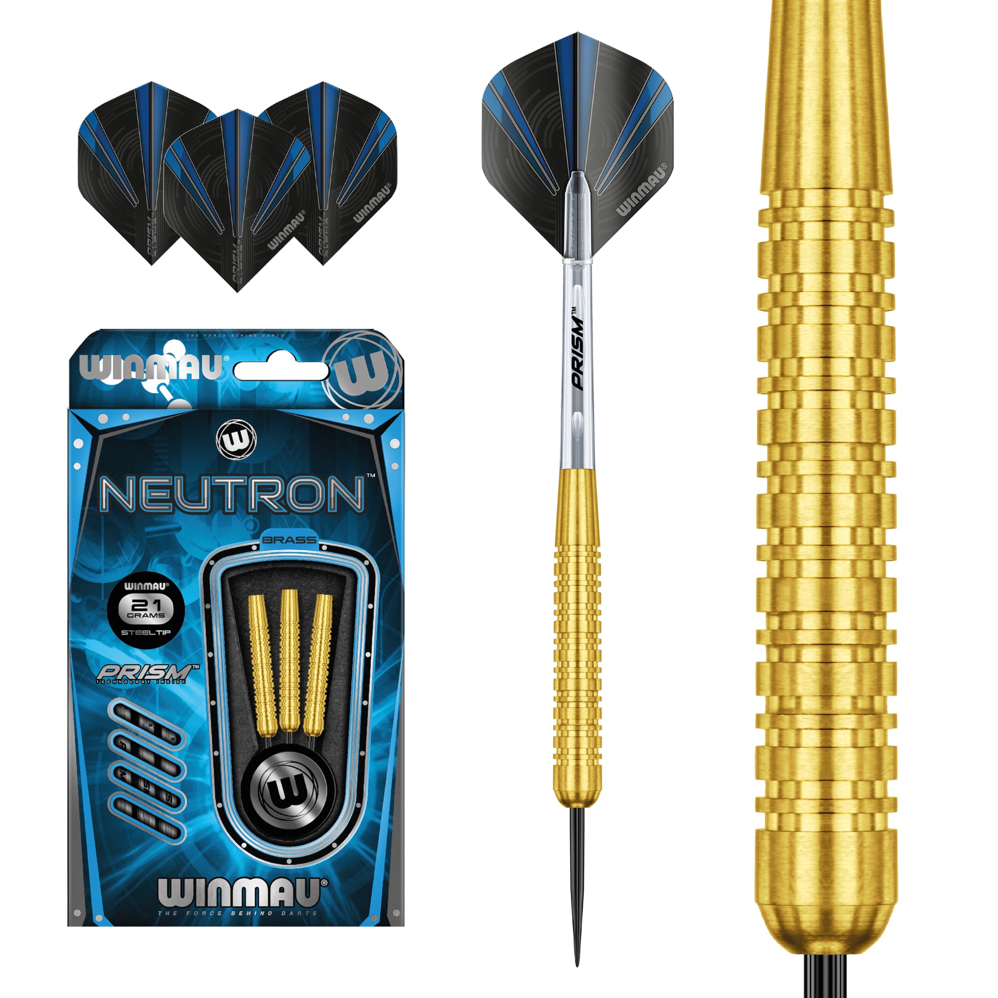Winmau - Steeldart - Neutron Brass