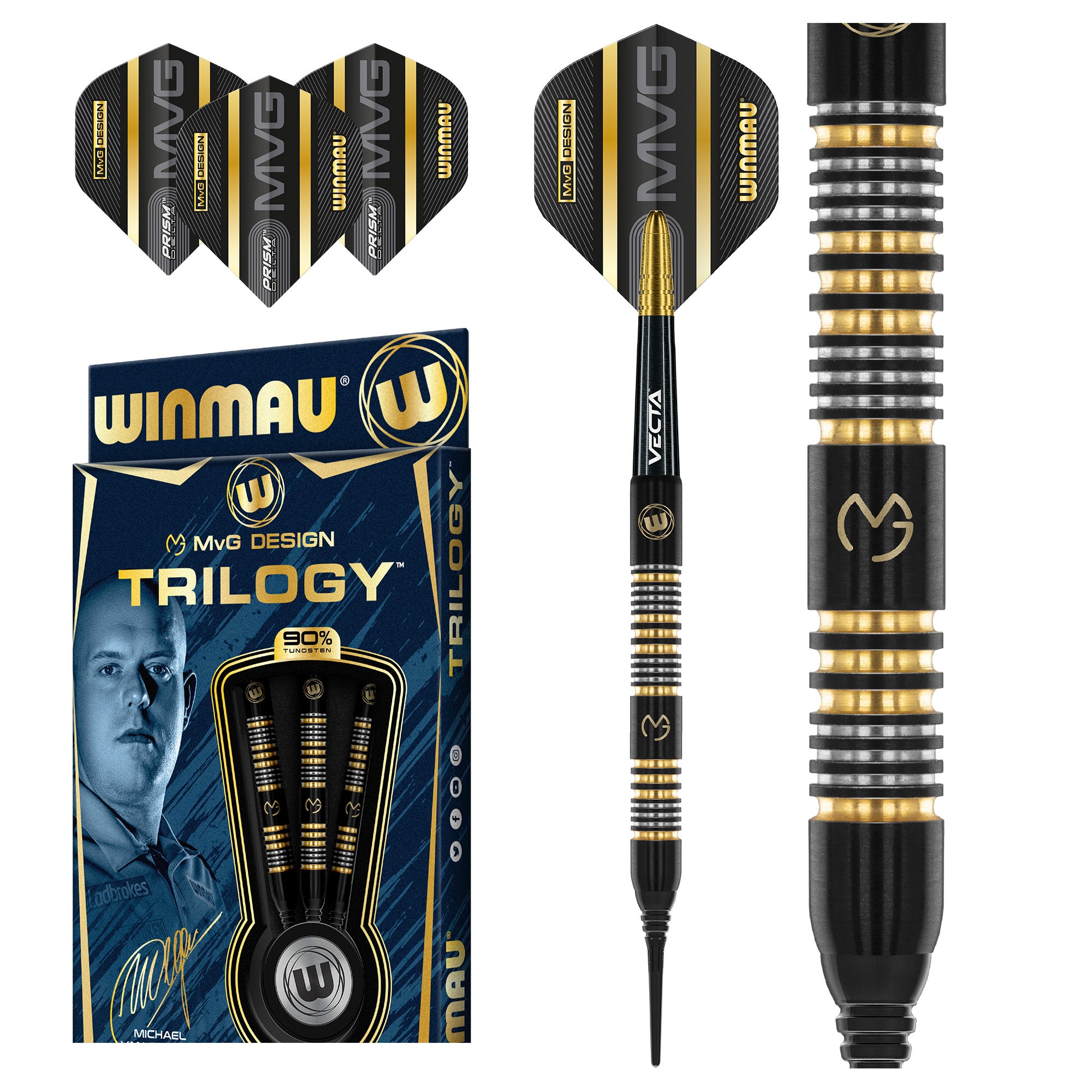 Winmau - Softdart - MvG Trilogy 20 gr.