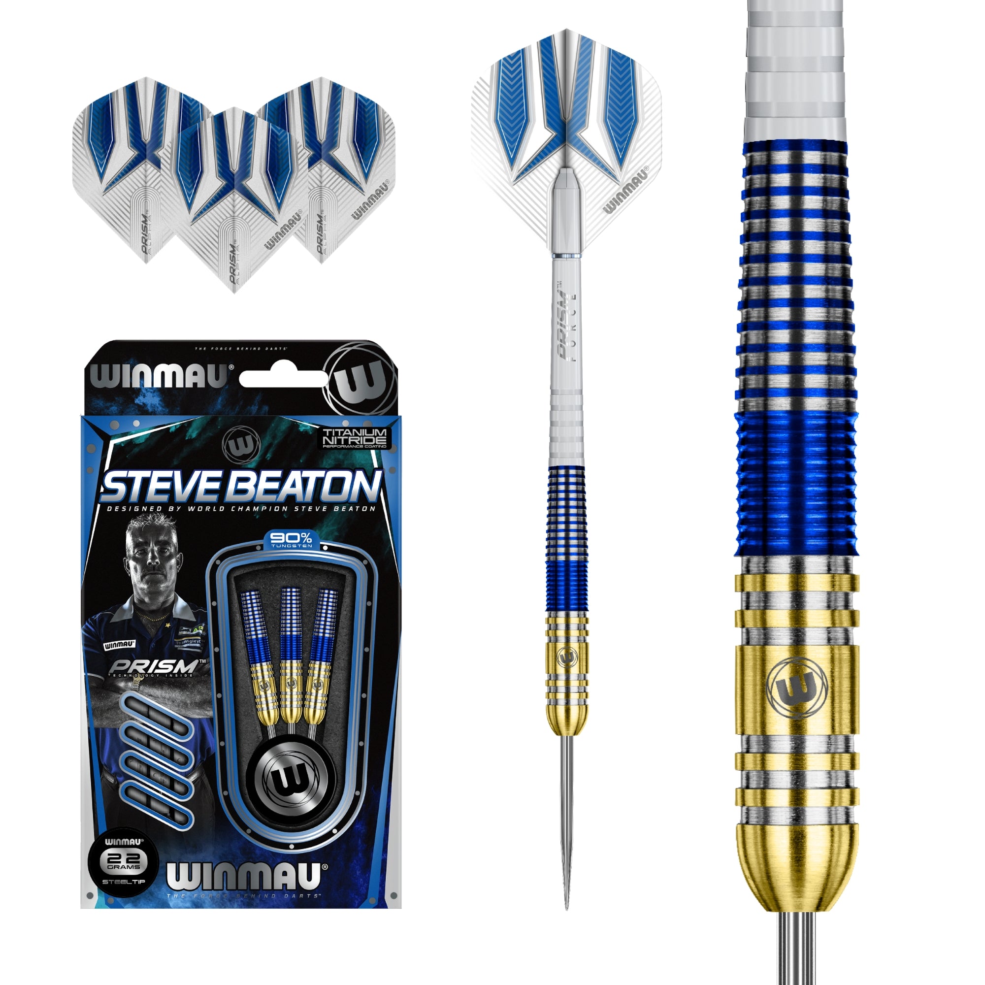 Winmau - Steeldart - Steve Beaton 22 gr.
