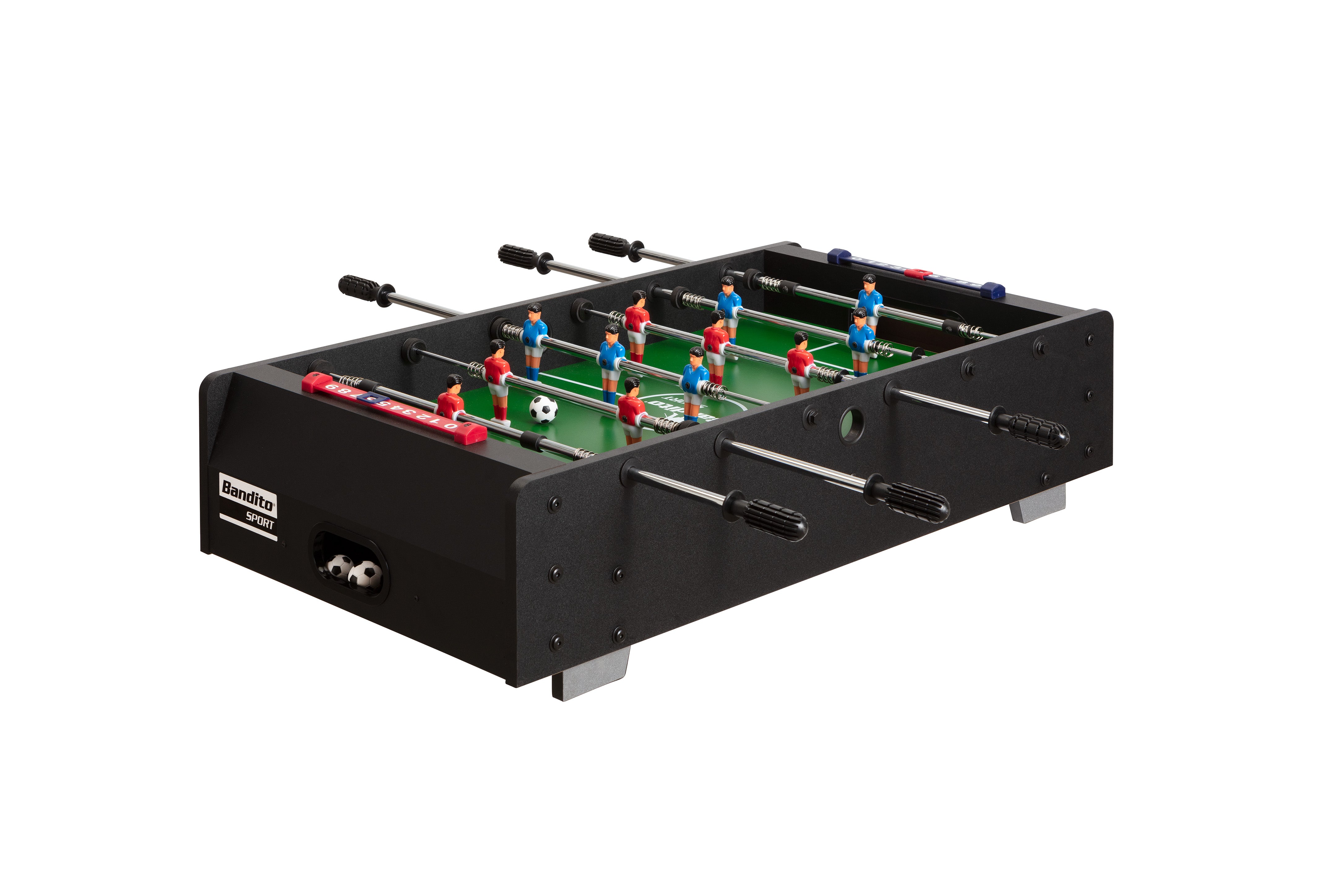 Mini-Kicker Bandito mit Teleskopstangen Tischaufleger 94 x 51 x 23 cm