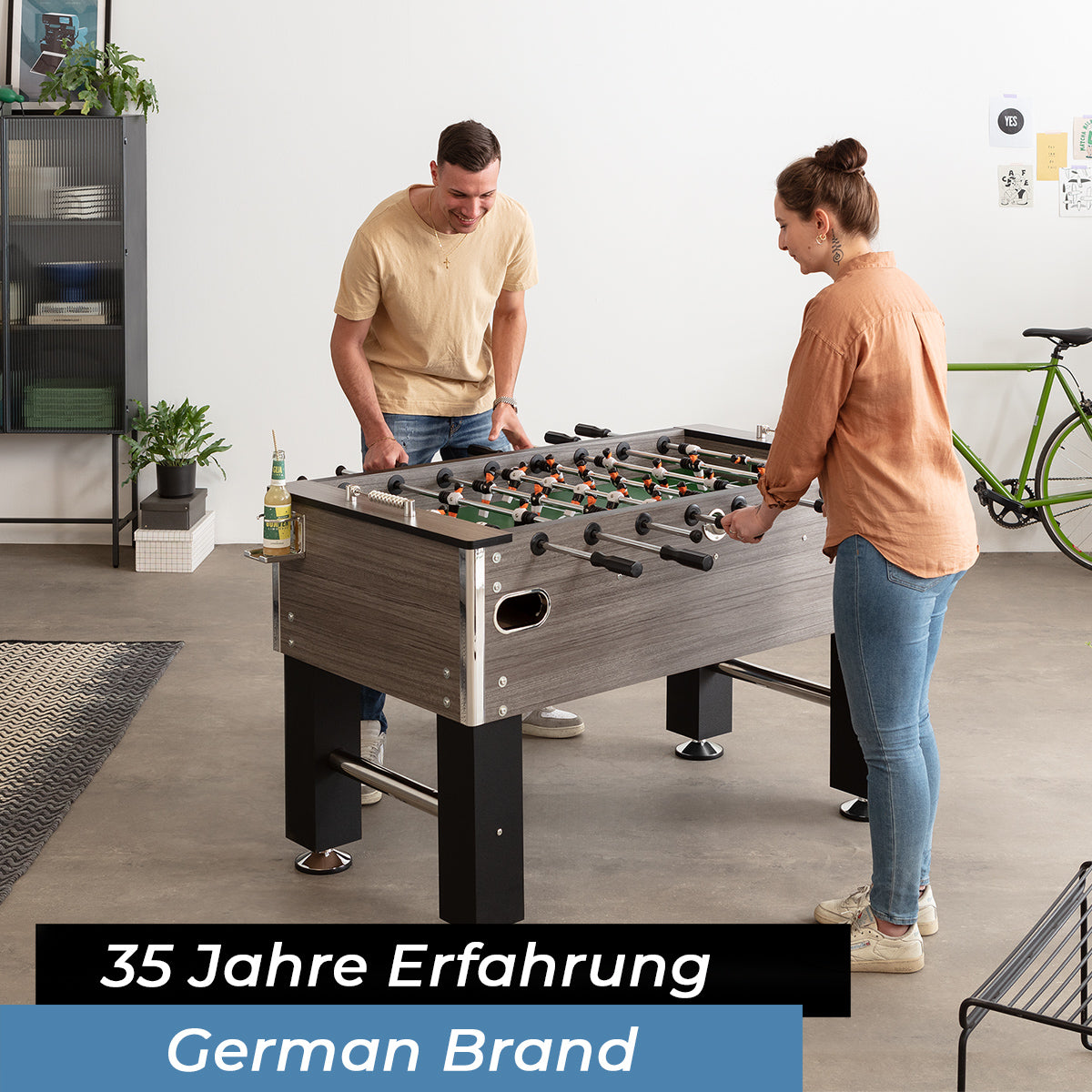 Bandito - Flanschlager für 16 mm Kickerstangen Tischset (16 St.)