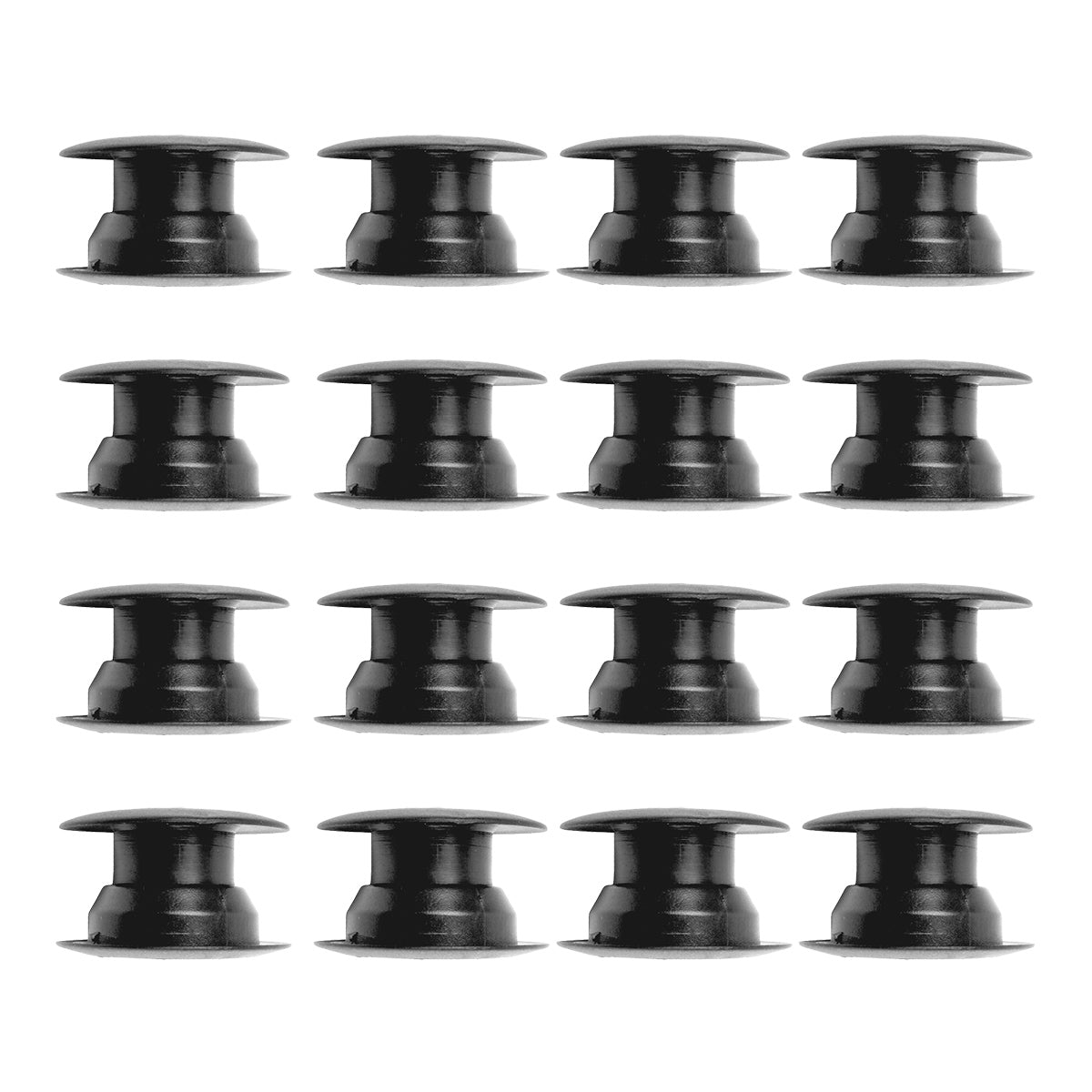 Bandito - Kugellager Universal für 16 mm Kickerstange Seitenwände 25 - 32 mm Tischset (16 St.)