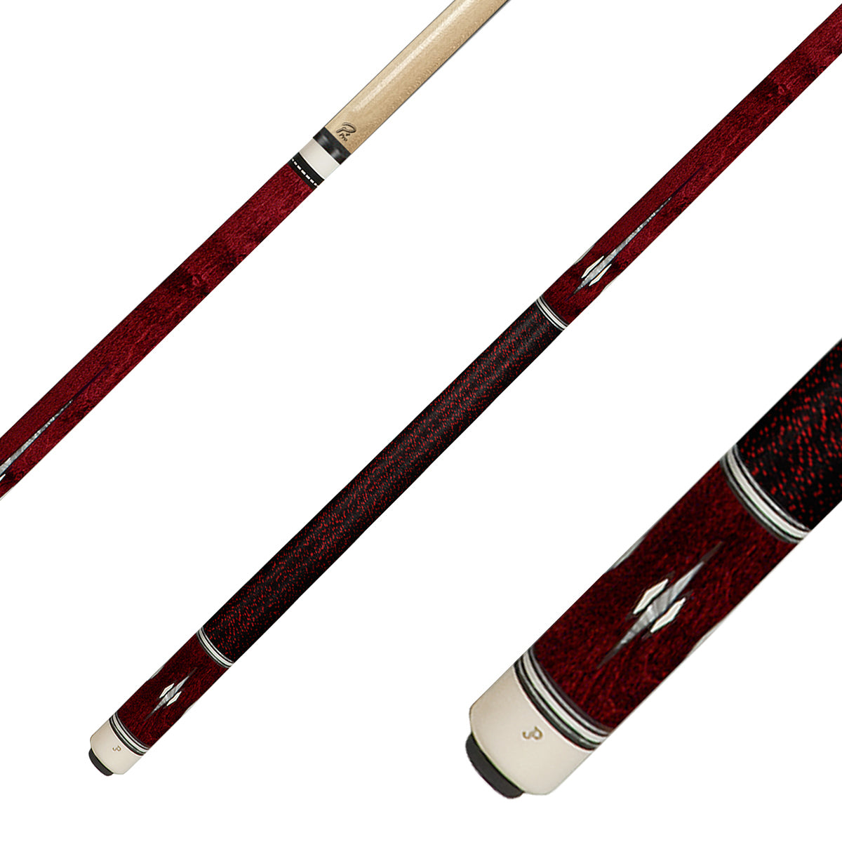 Queue Pechauer - JP-S - 12 Burgundy