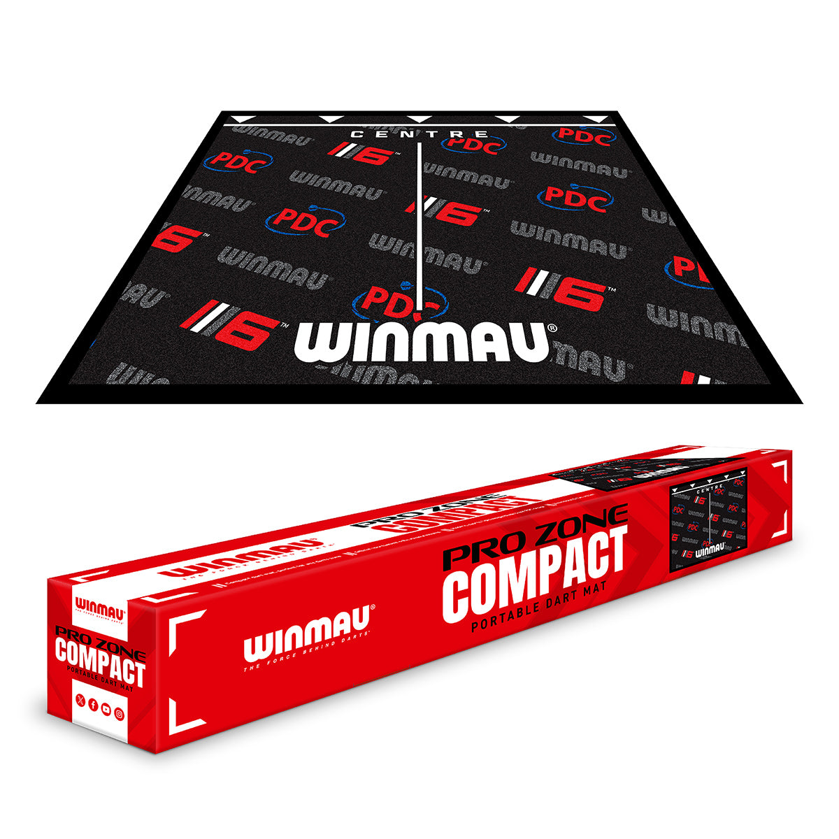 Winmau - Dartmatte - Compact Pro