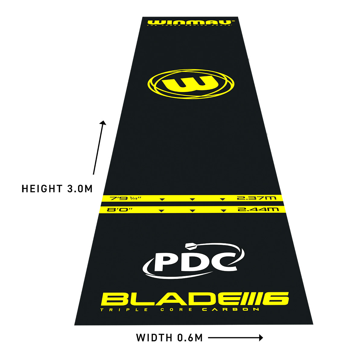 Winmau - Dartmatte - Pro Zone Essential